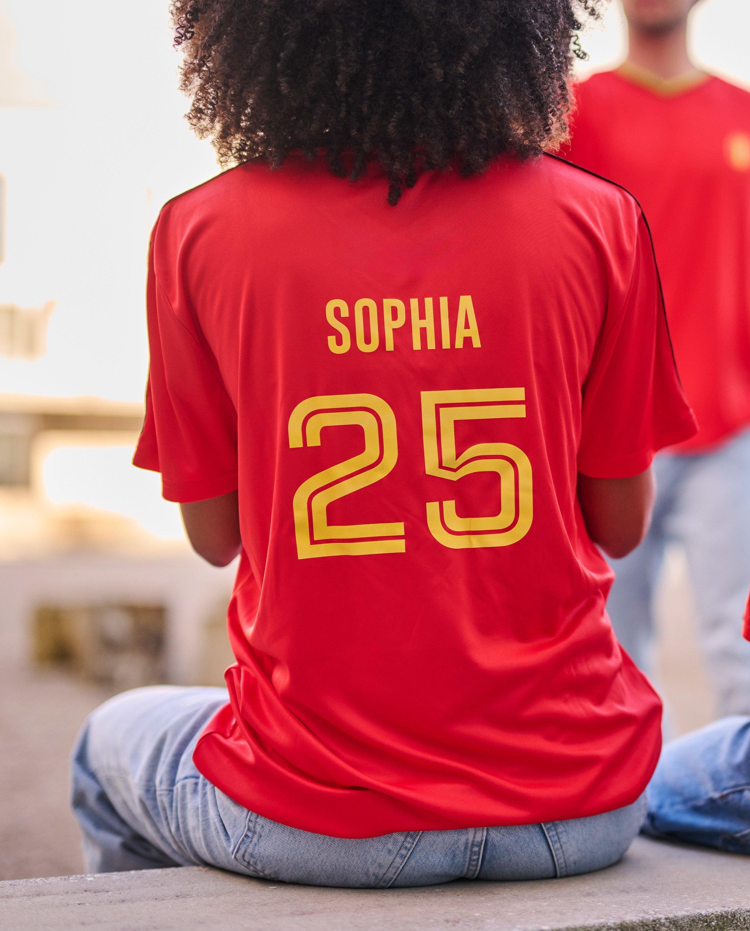 Gepersonaliseerd voetbalshirt 2025