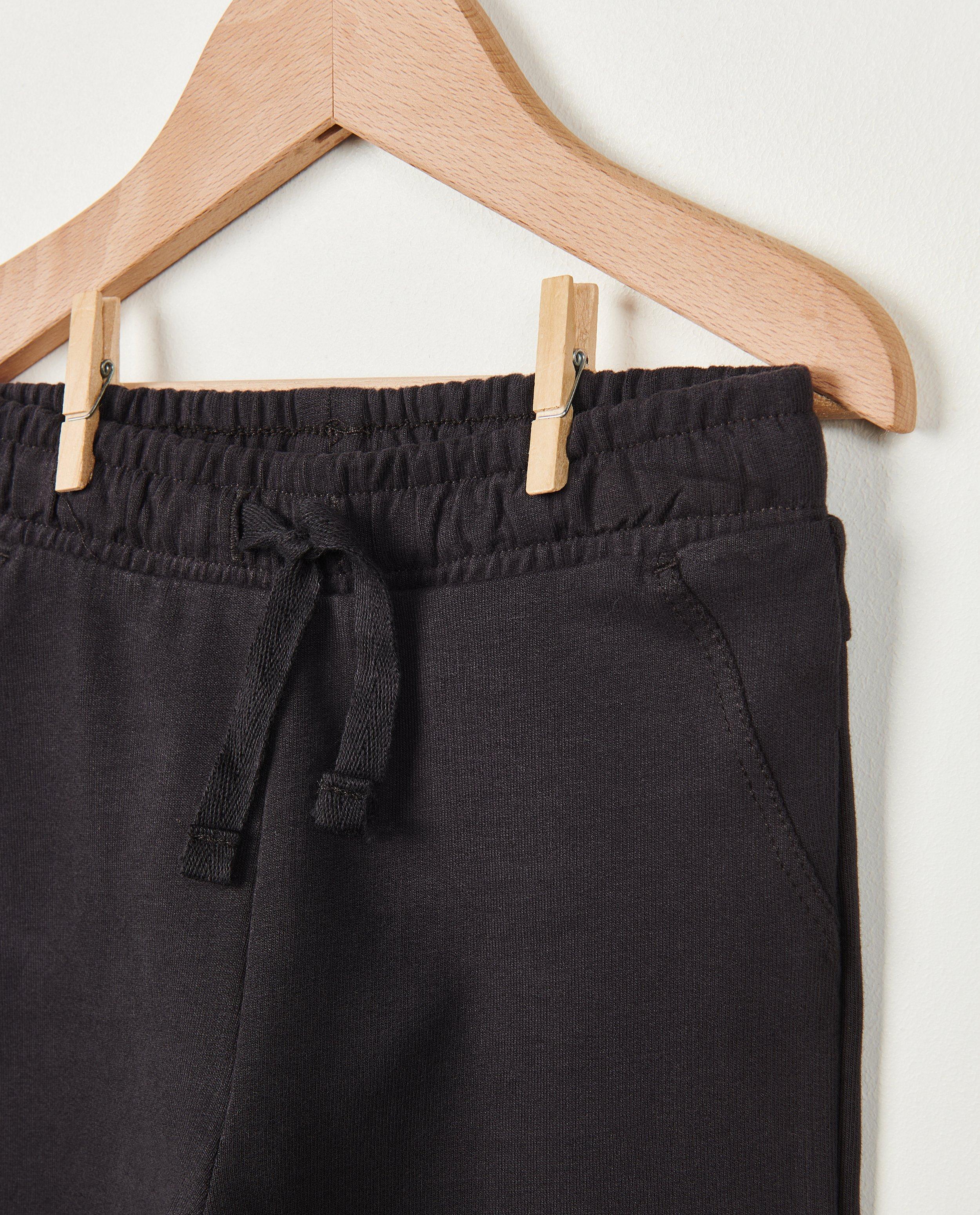 Pantalons - Jogger vert foncé côtelé
