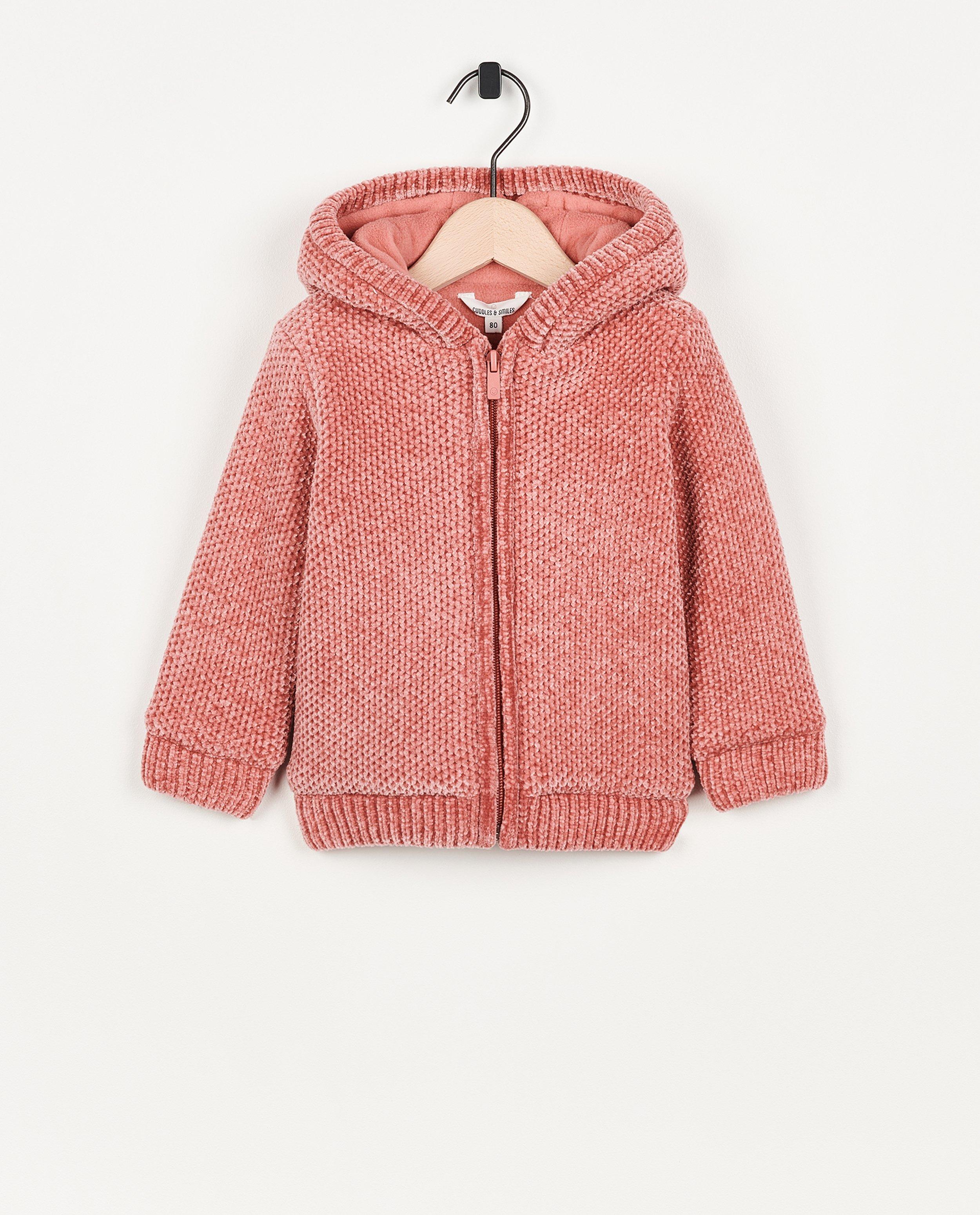 Dik vest van chenille garen - null - Cuddles and Smiles