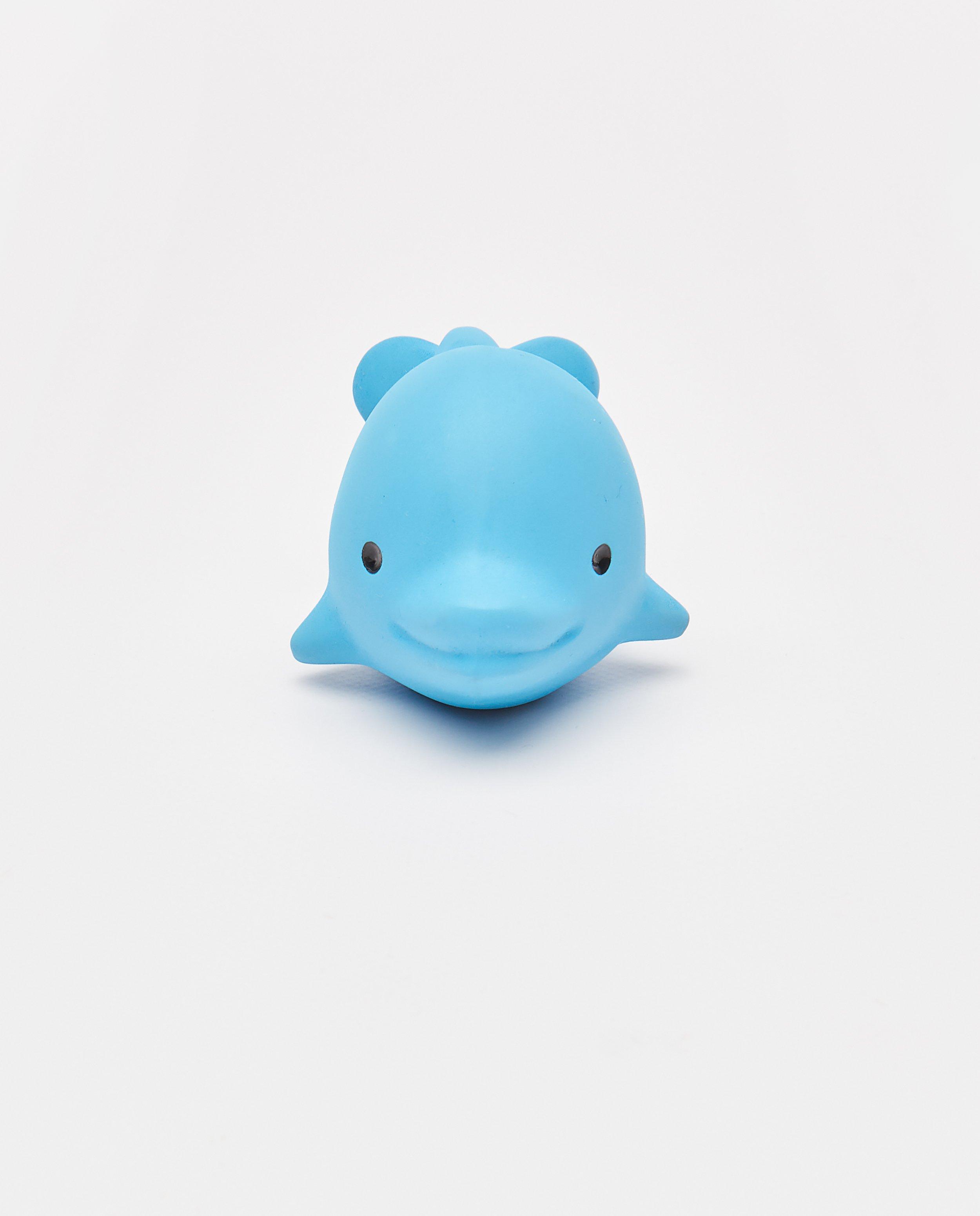 Babyspulletjes - Blauw badspeeltje dolfijn Tikiri