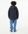 Zomerjassen - Donkerblauwe jas met kap