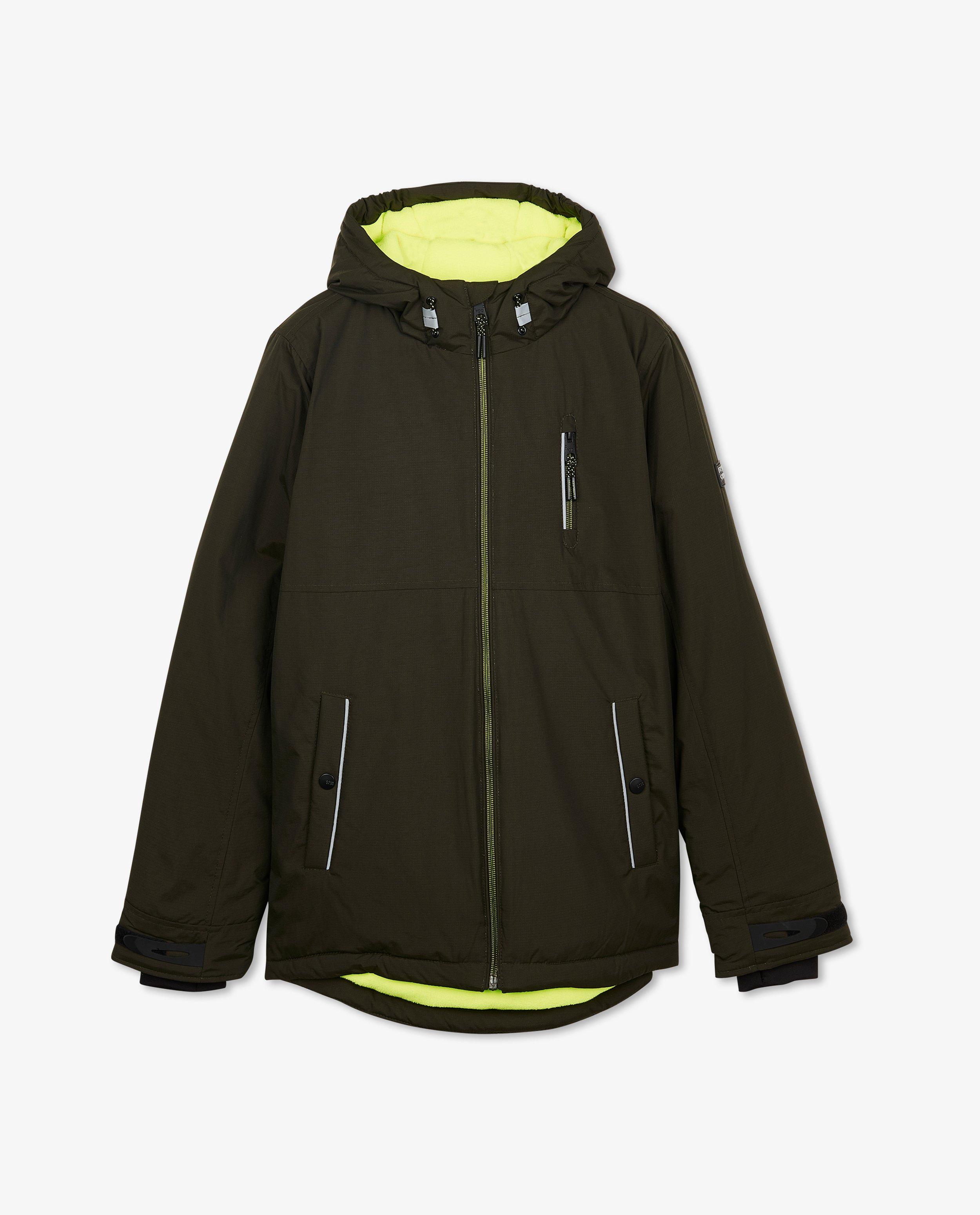 Manteaux d'été - Veste vert foncé à capuchon