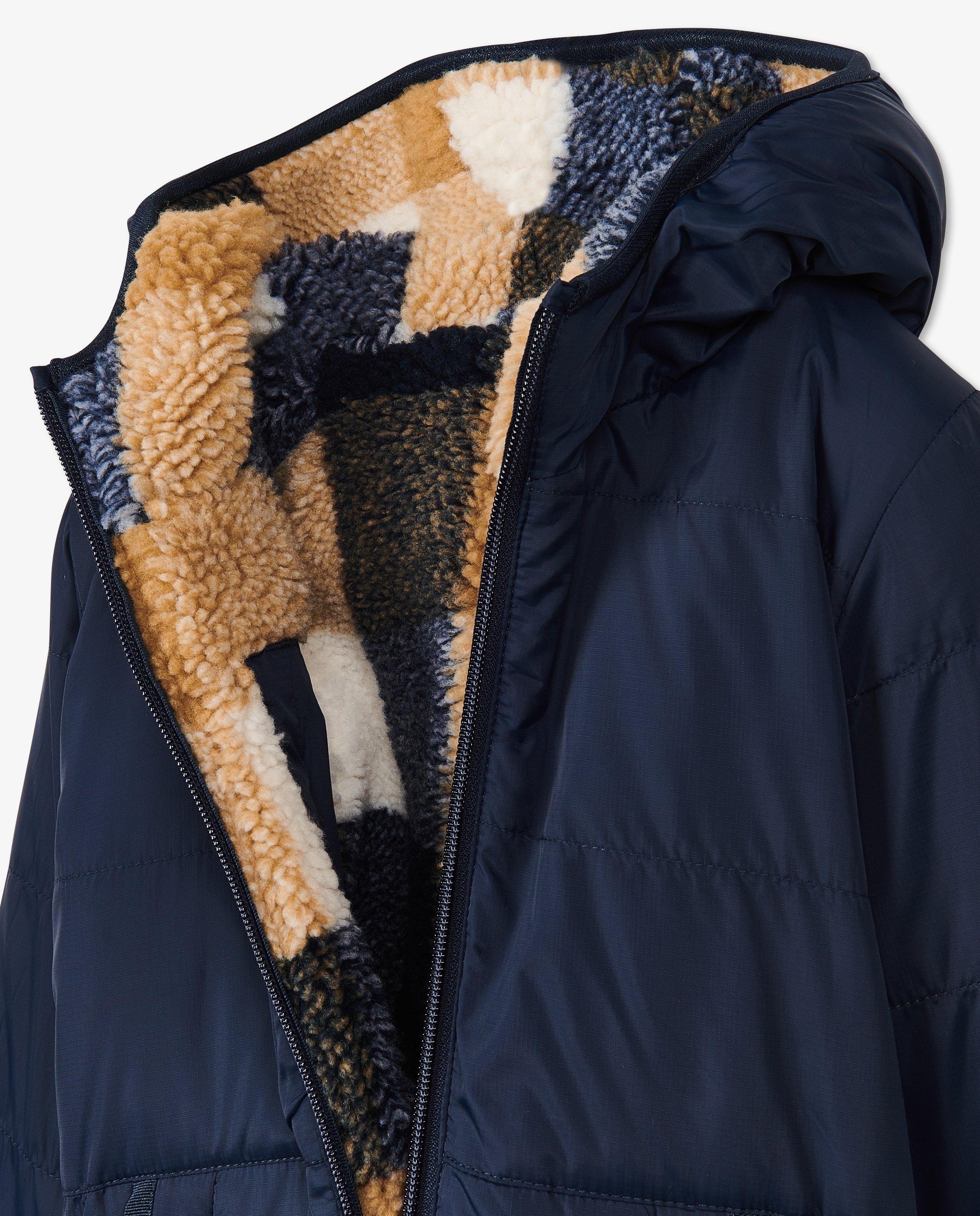 Veste réversible, peluche - Détails du produit - bleu - image numéro 8