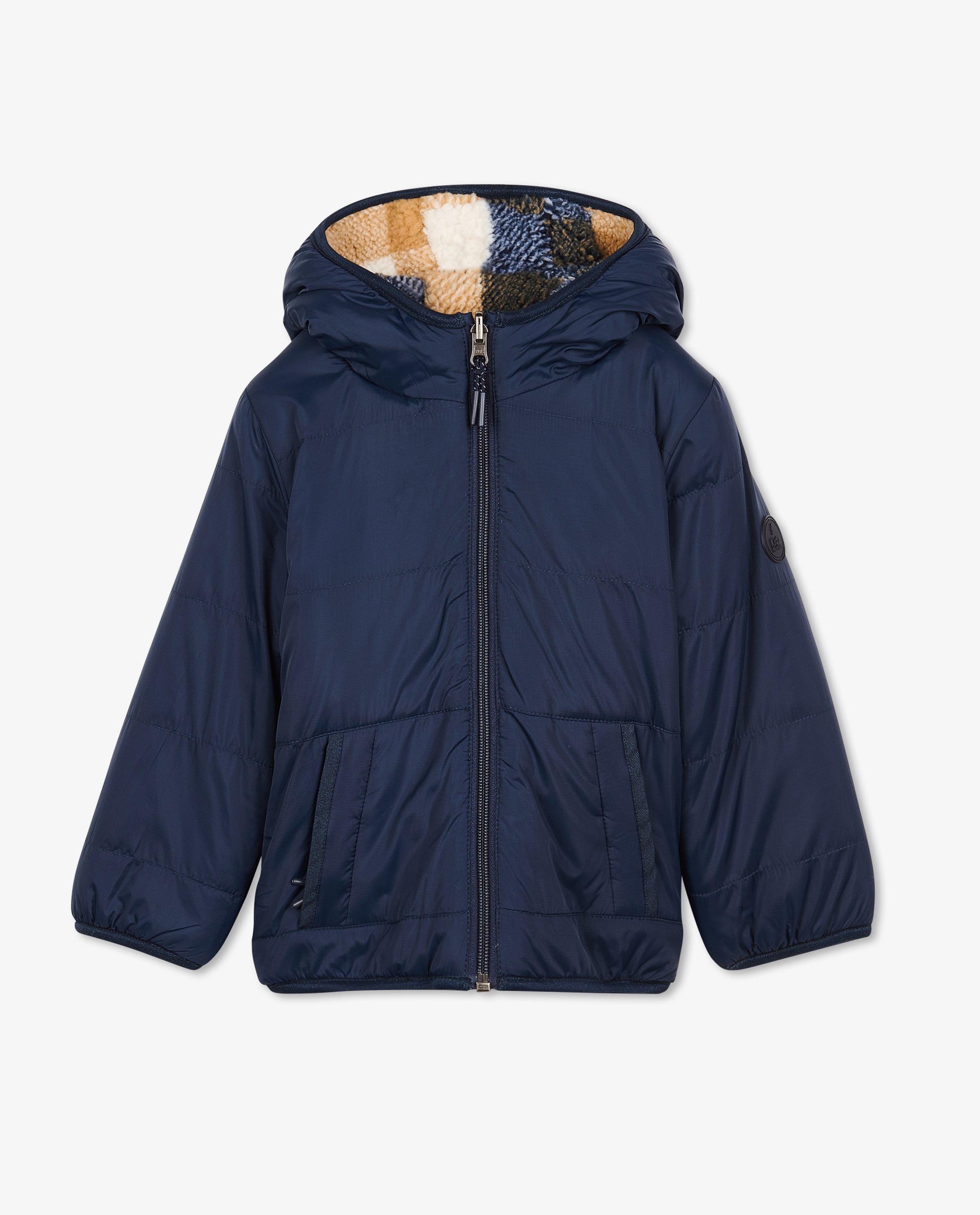 Veste réversible, peluche - Détails du produit - bleu - image numéro 5