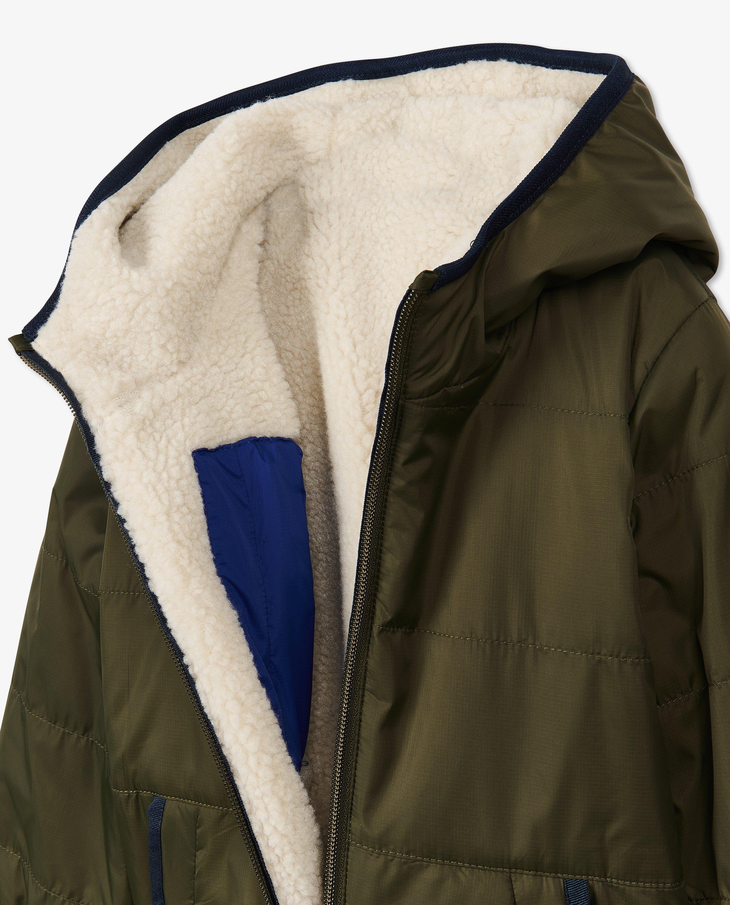 Manteaux d'été - Veste réversible, peluche
