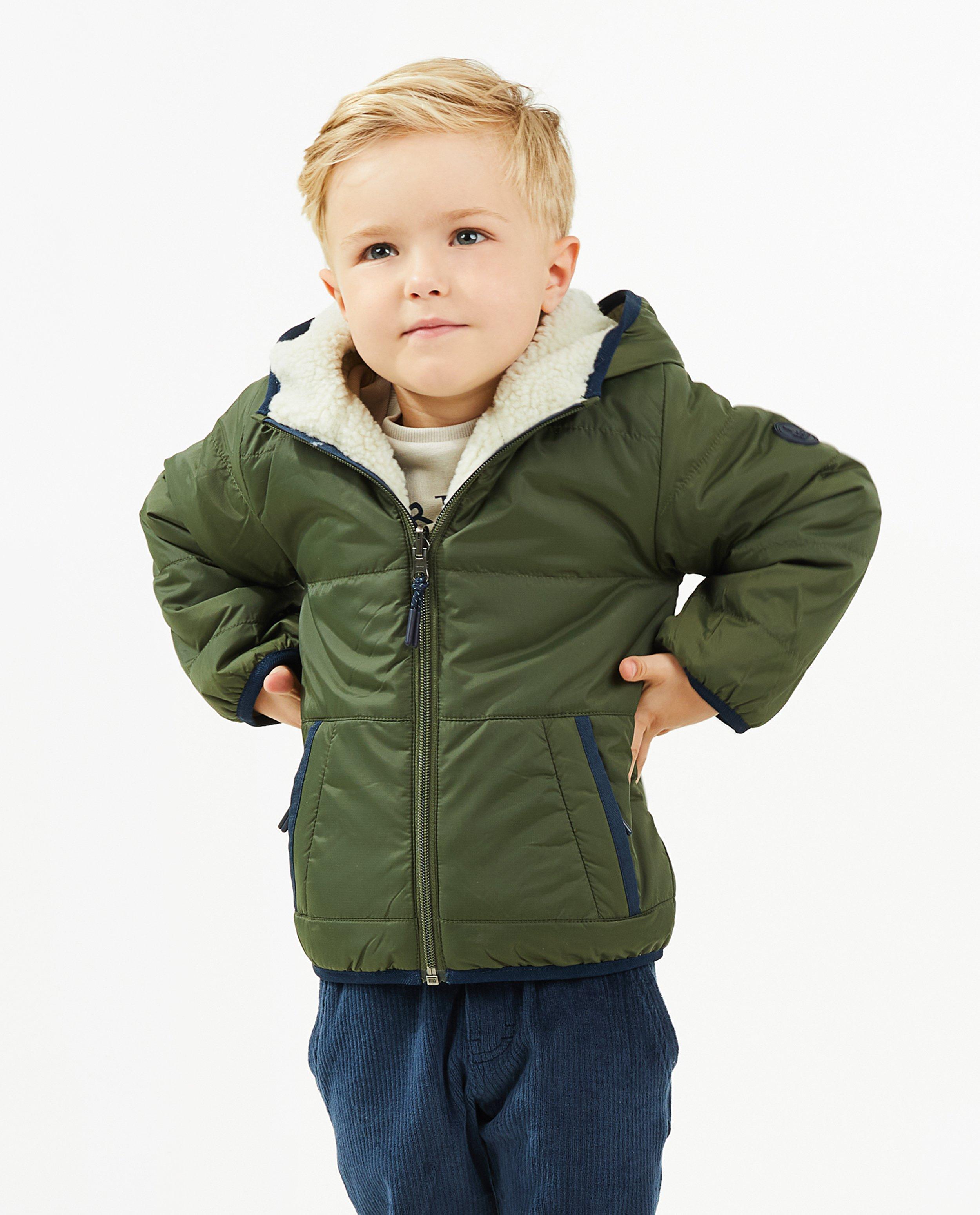 Manteaux d'été - Veste réversible, peluche