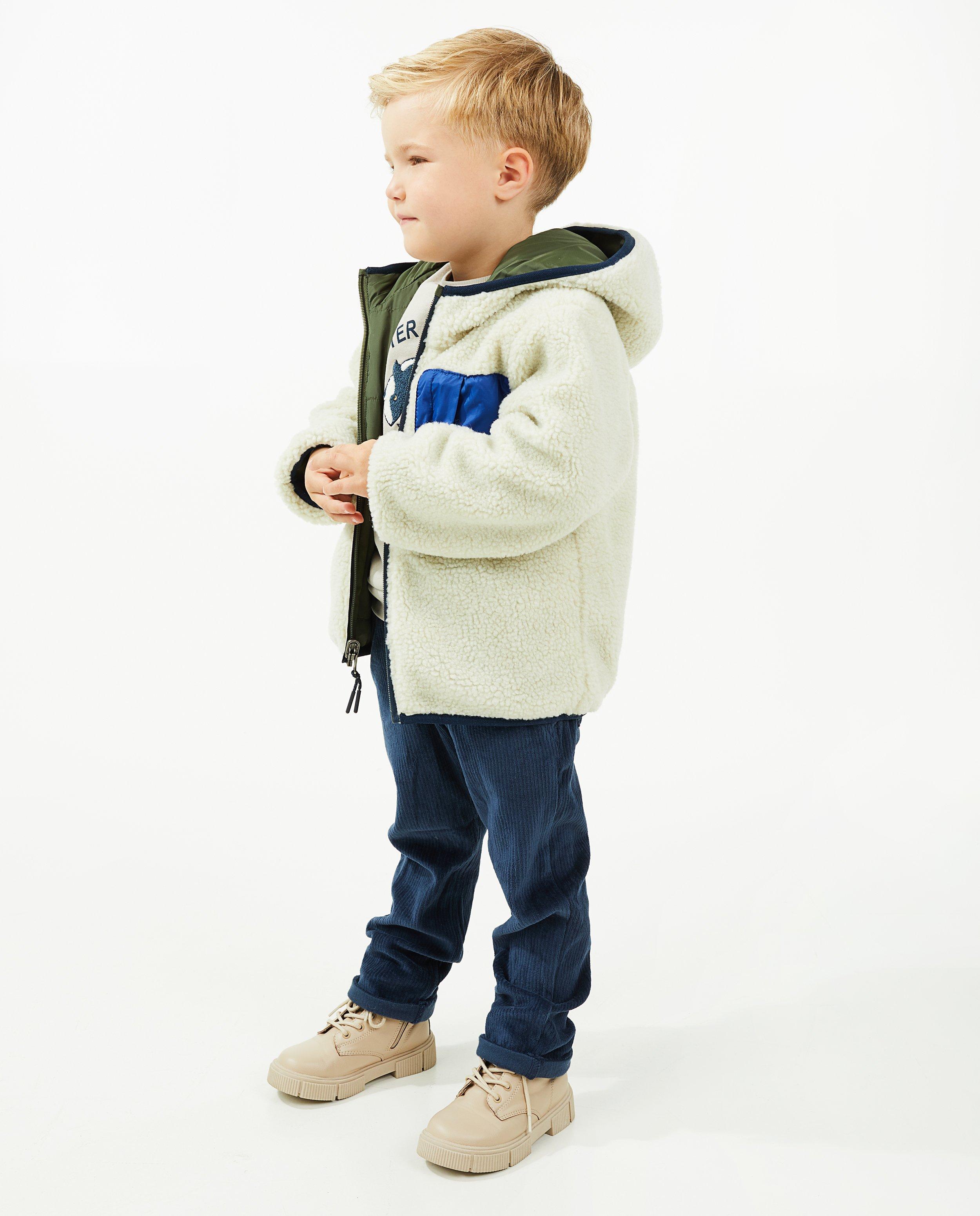 Manteaux d'été - Veste réversible, peluche