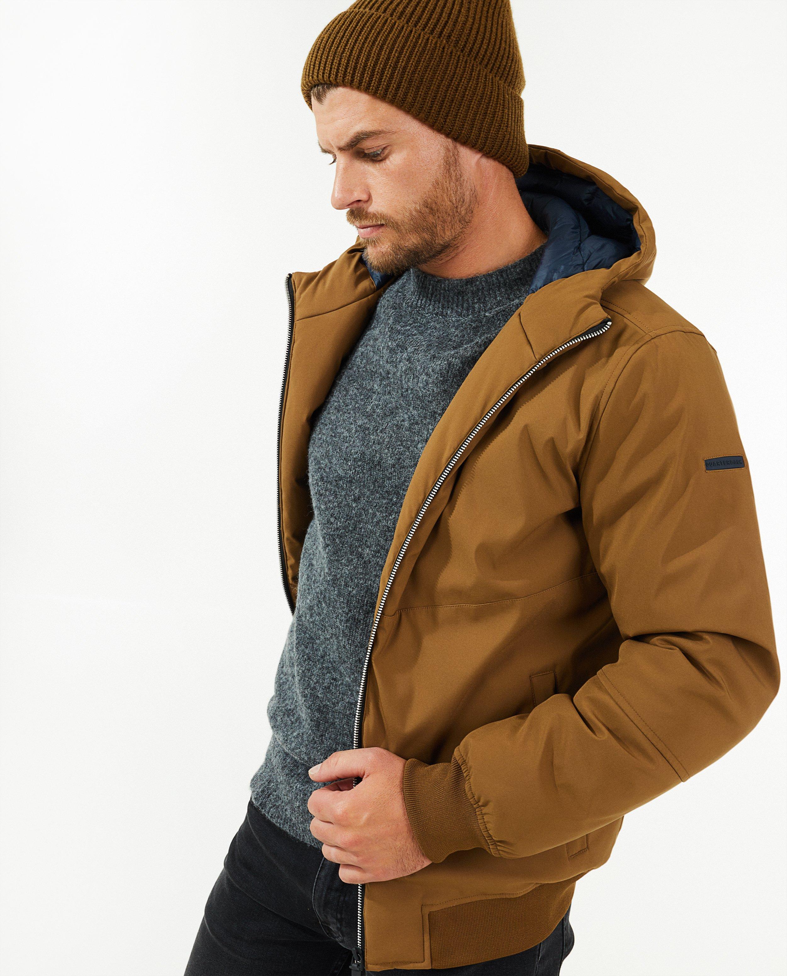 Bruine jas met kap - Product Detail - bruin - afbeelding nummer 2