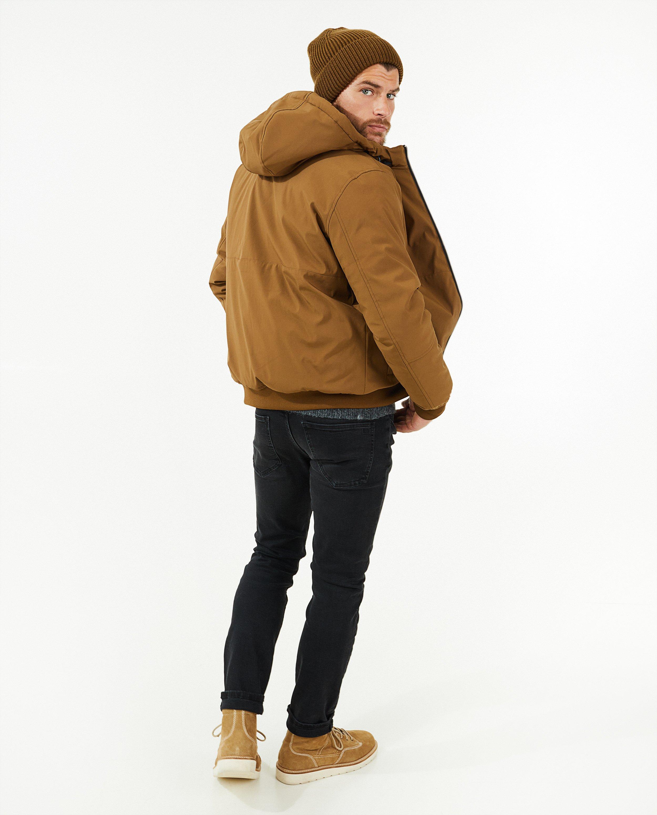 Bruine jas met kap - Product Detail - bruin - afbeelding nummer 3