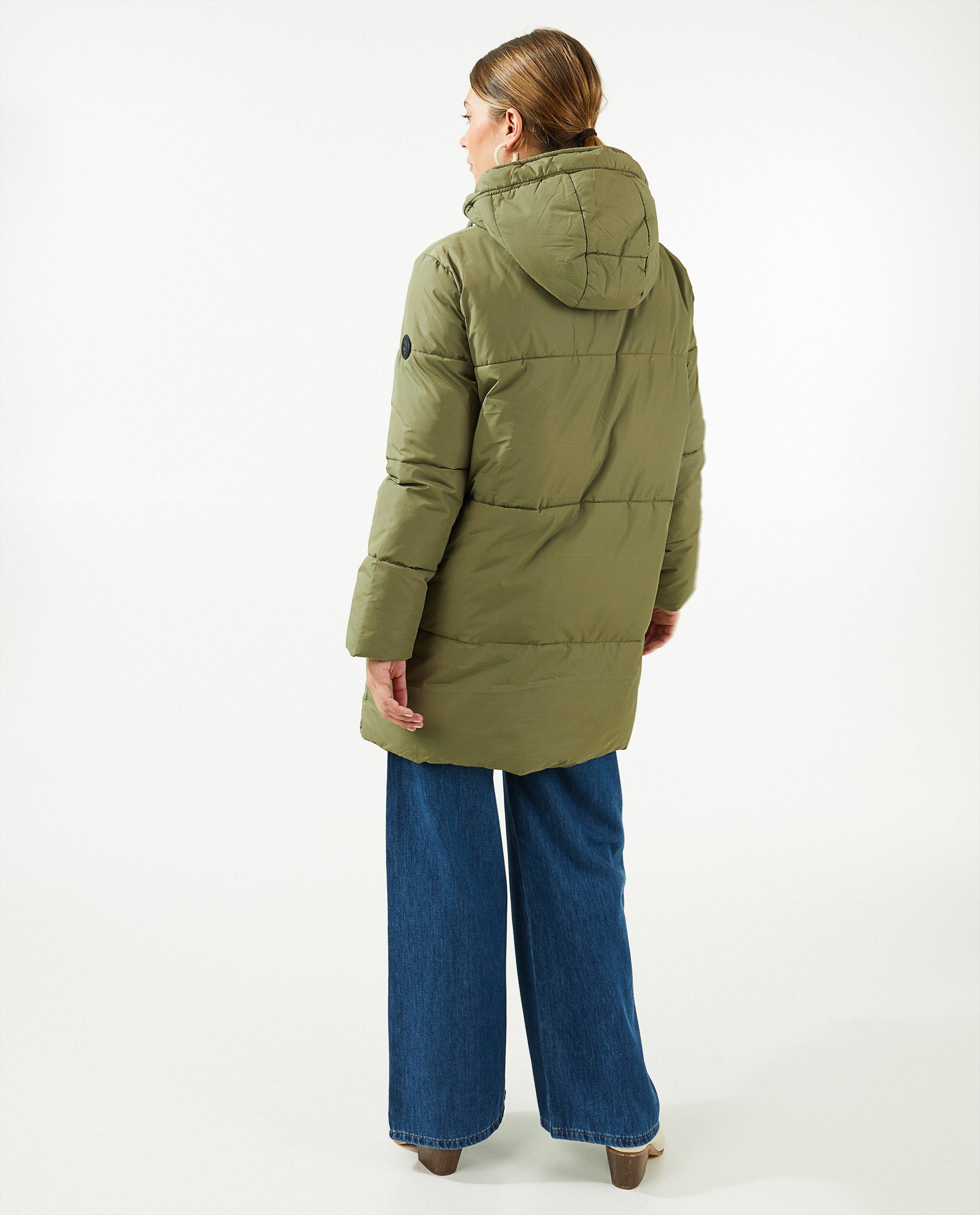 Donsjassen - Groene winterjas