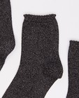 Chaussettes - Lot de 3 paires de chaussettes, fil métallisé