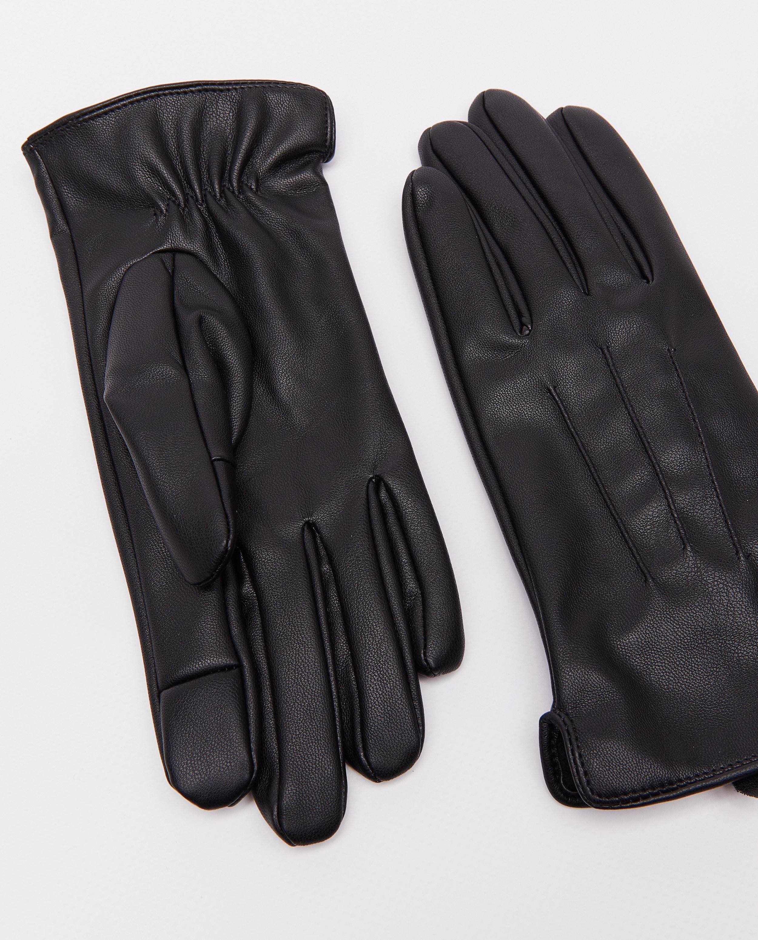 faux leather handschoenen | JBC België
