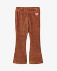 Pantalons - Pantalon brun côtelé
