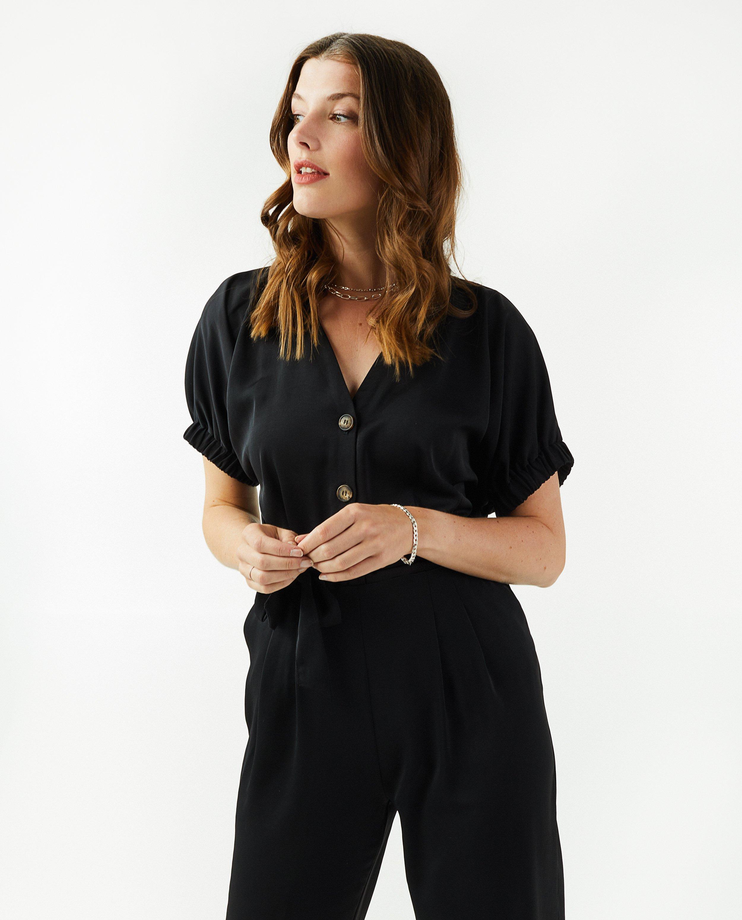 Jumpsuit - Zwart jumpsuit Sora