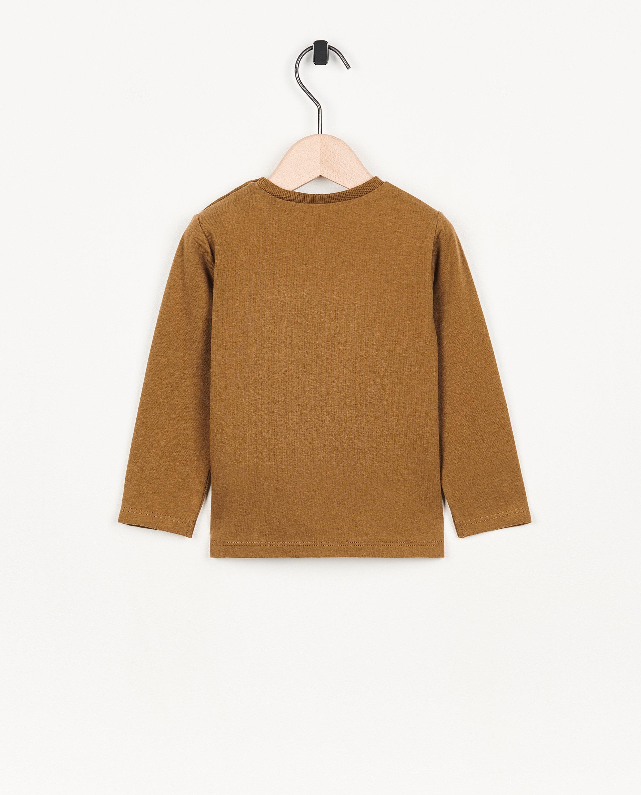 T-shirts - Longsleeve met aapje