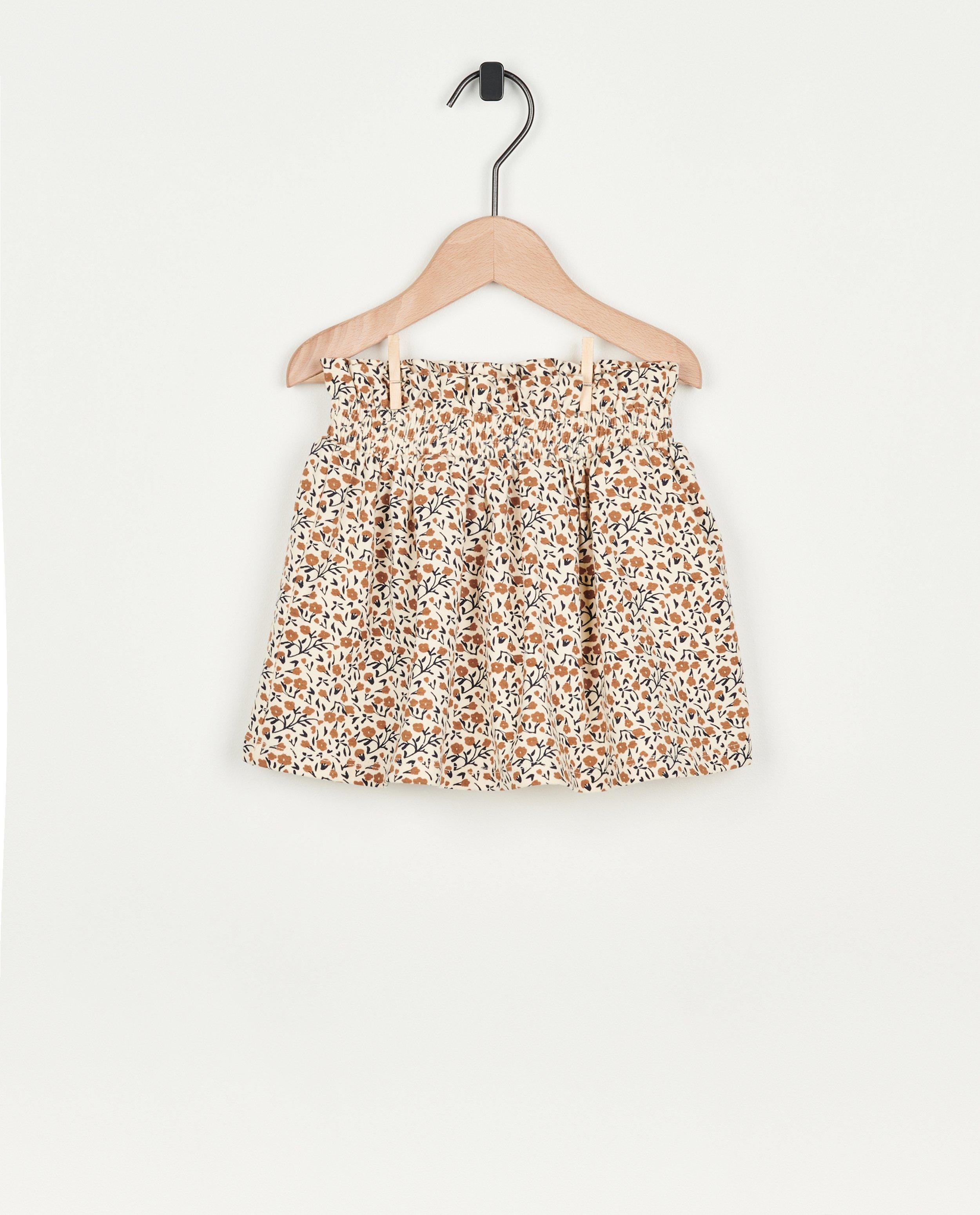Rok met bloemenprint - null - Besties