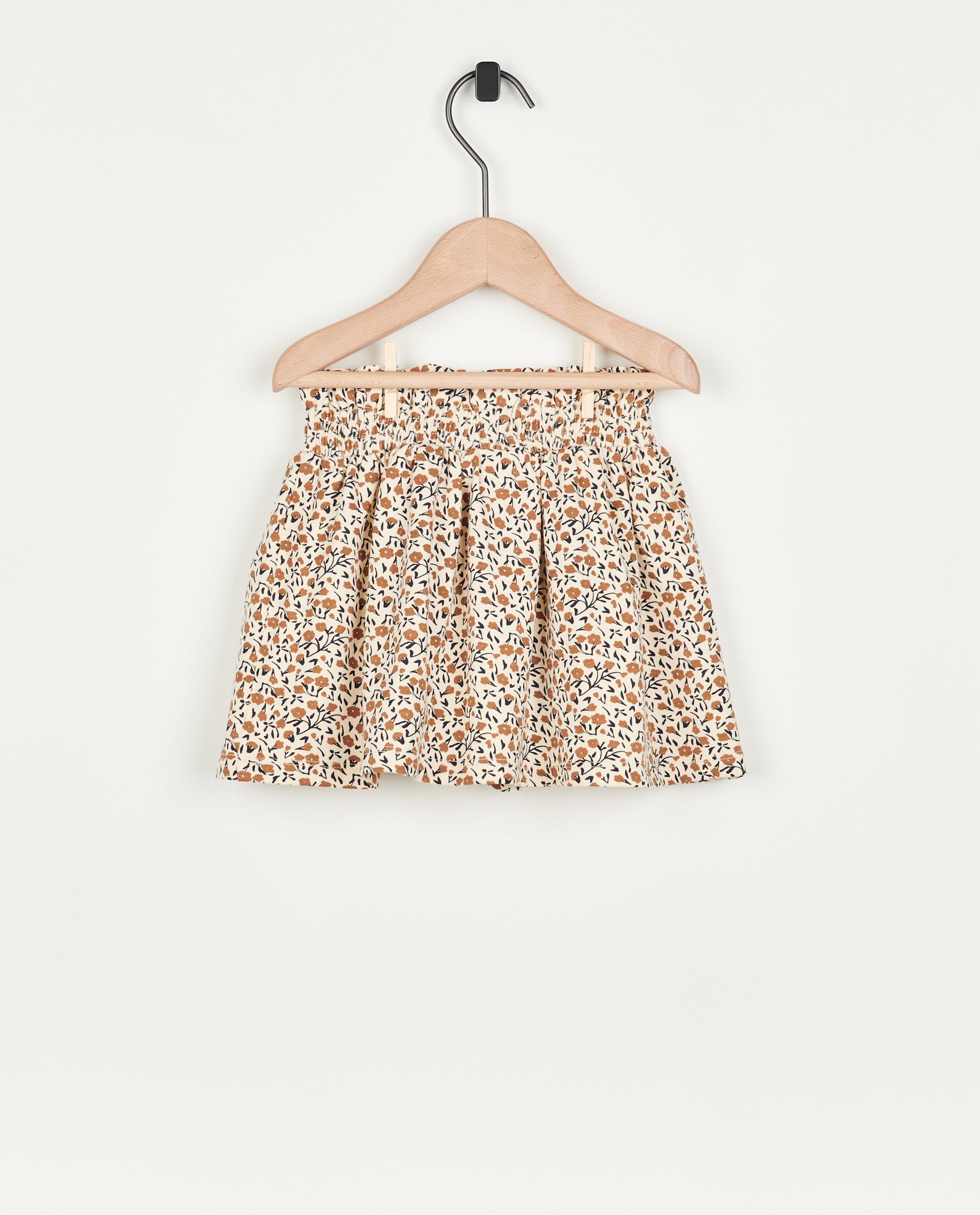 Rokken - Rok met bloemenprint