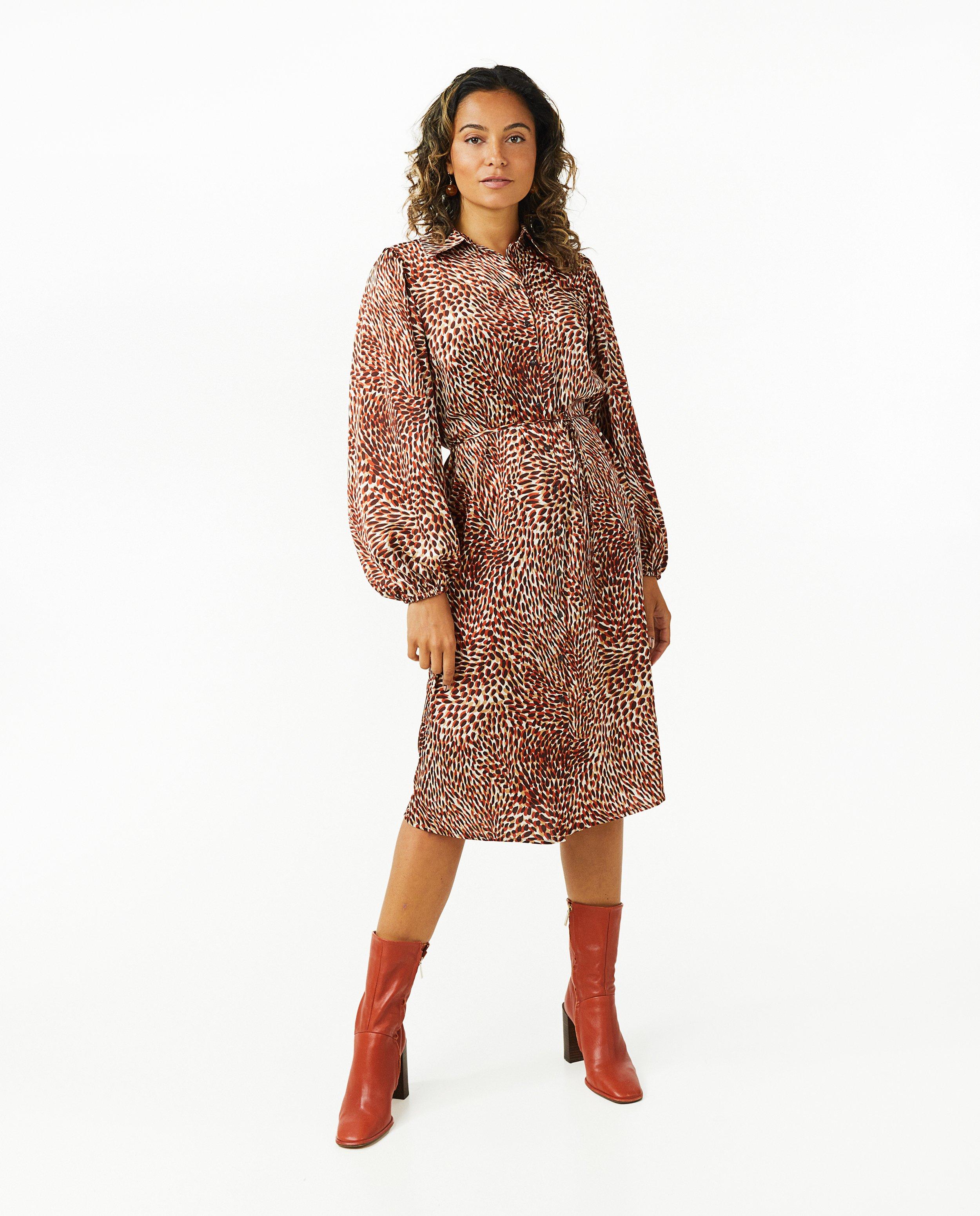Kleedjes - Jurk met geometrische print