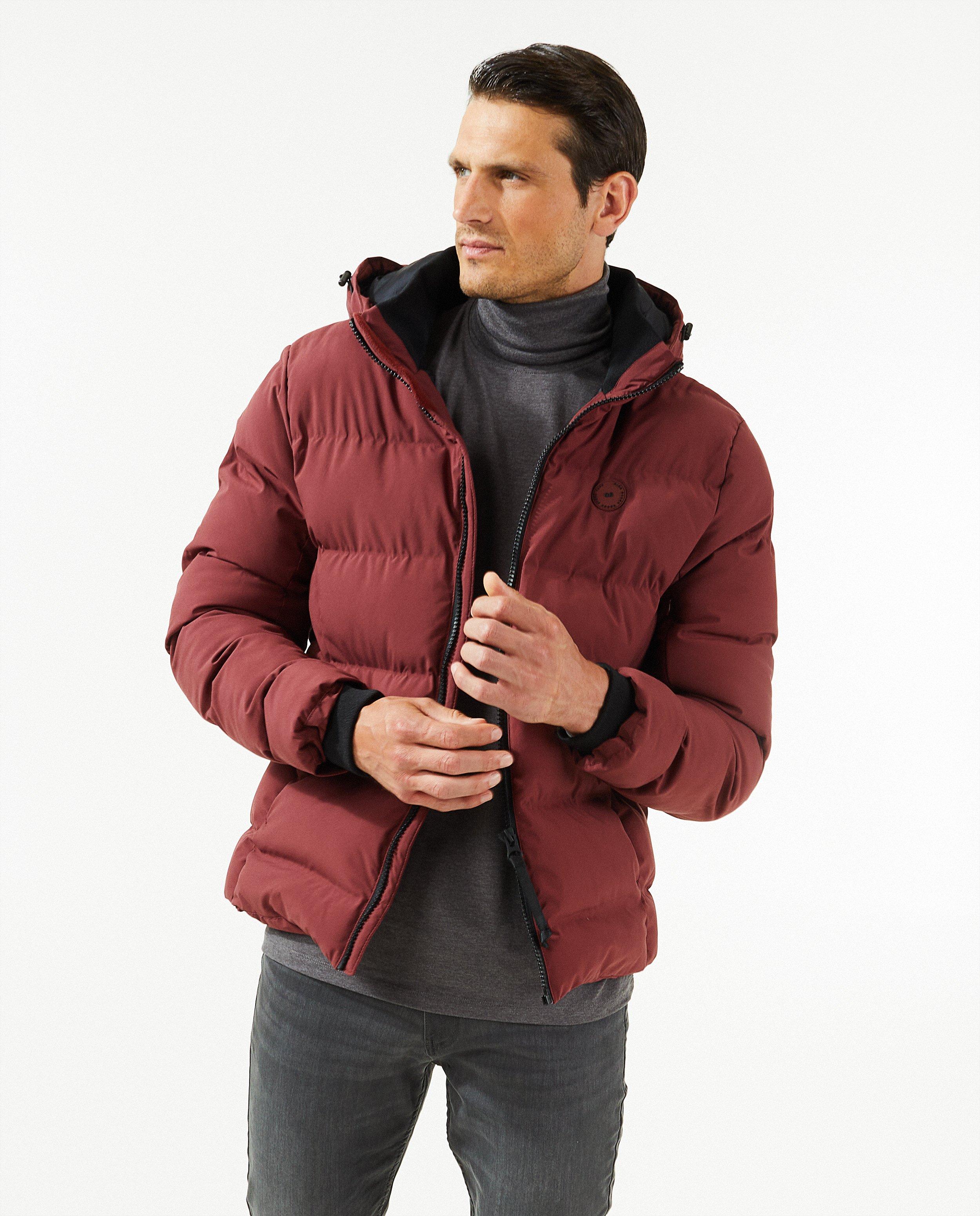 Doudounes - Manteau d’hiver rouge foncé