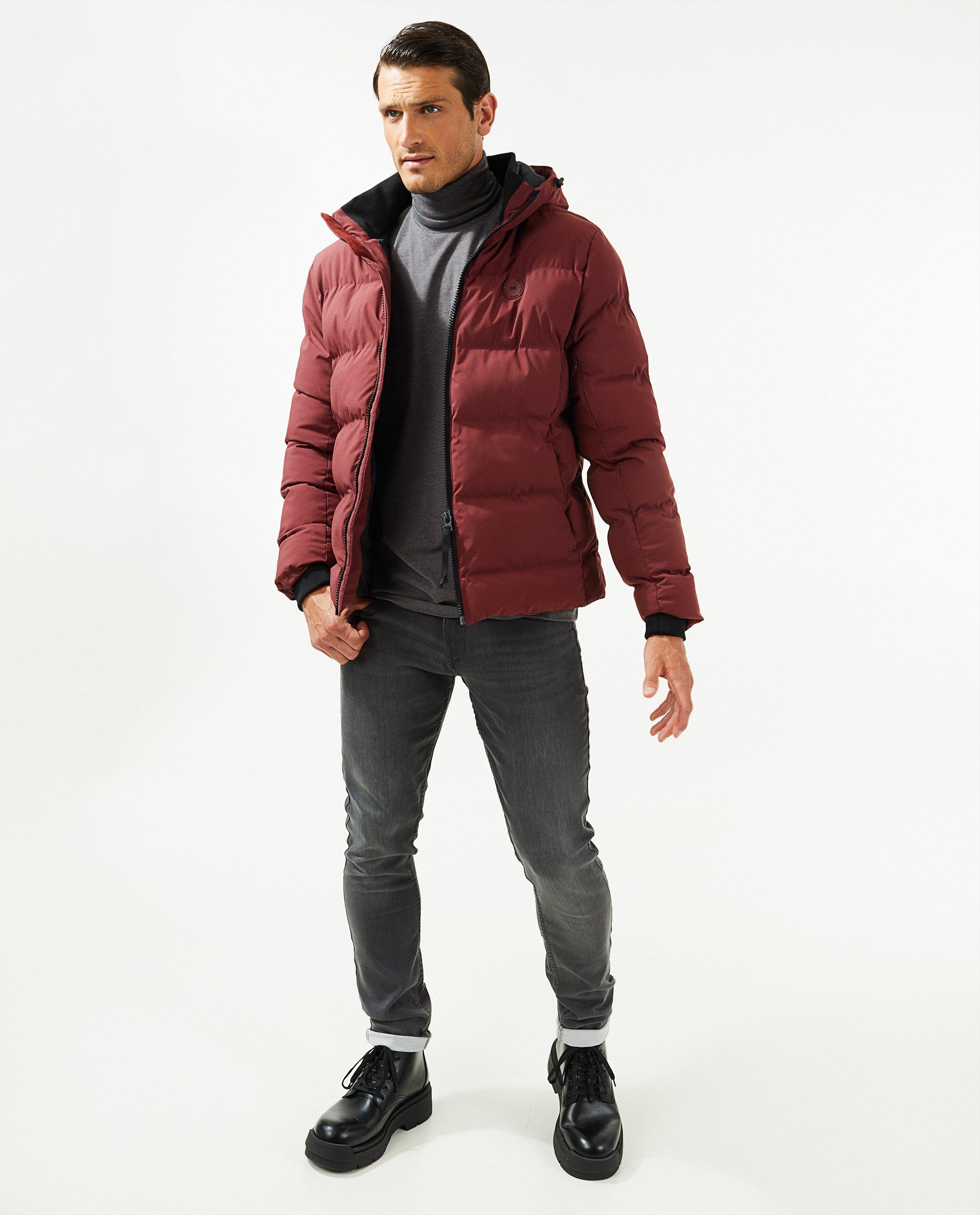 Doudounes - Manteau d’hiver rouge foncé