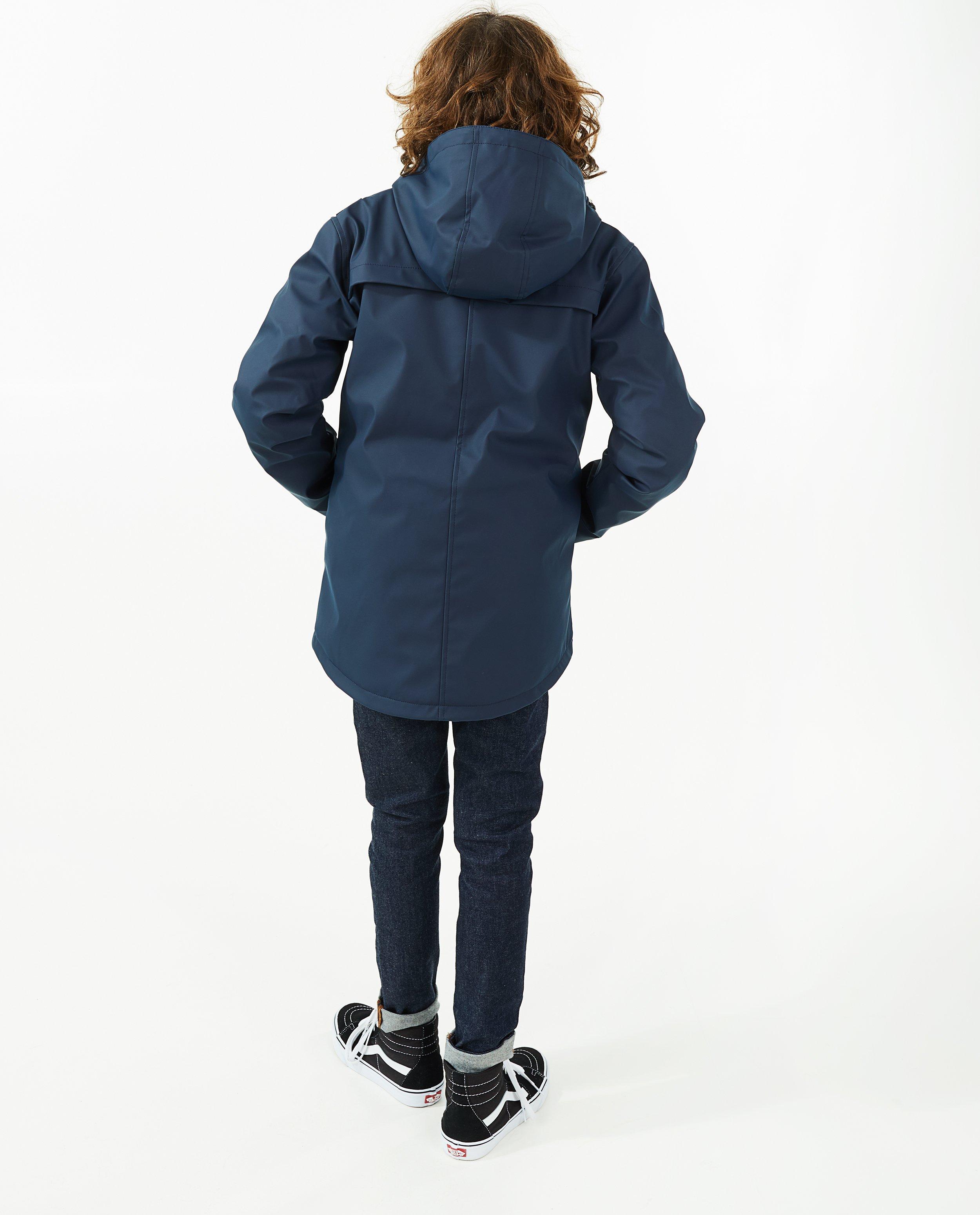 Trench-coats - Imperméable bleu foncé à capuchon, 7-14 ans