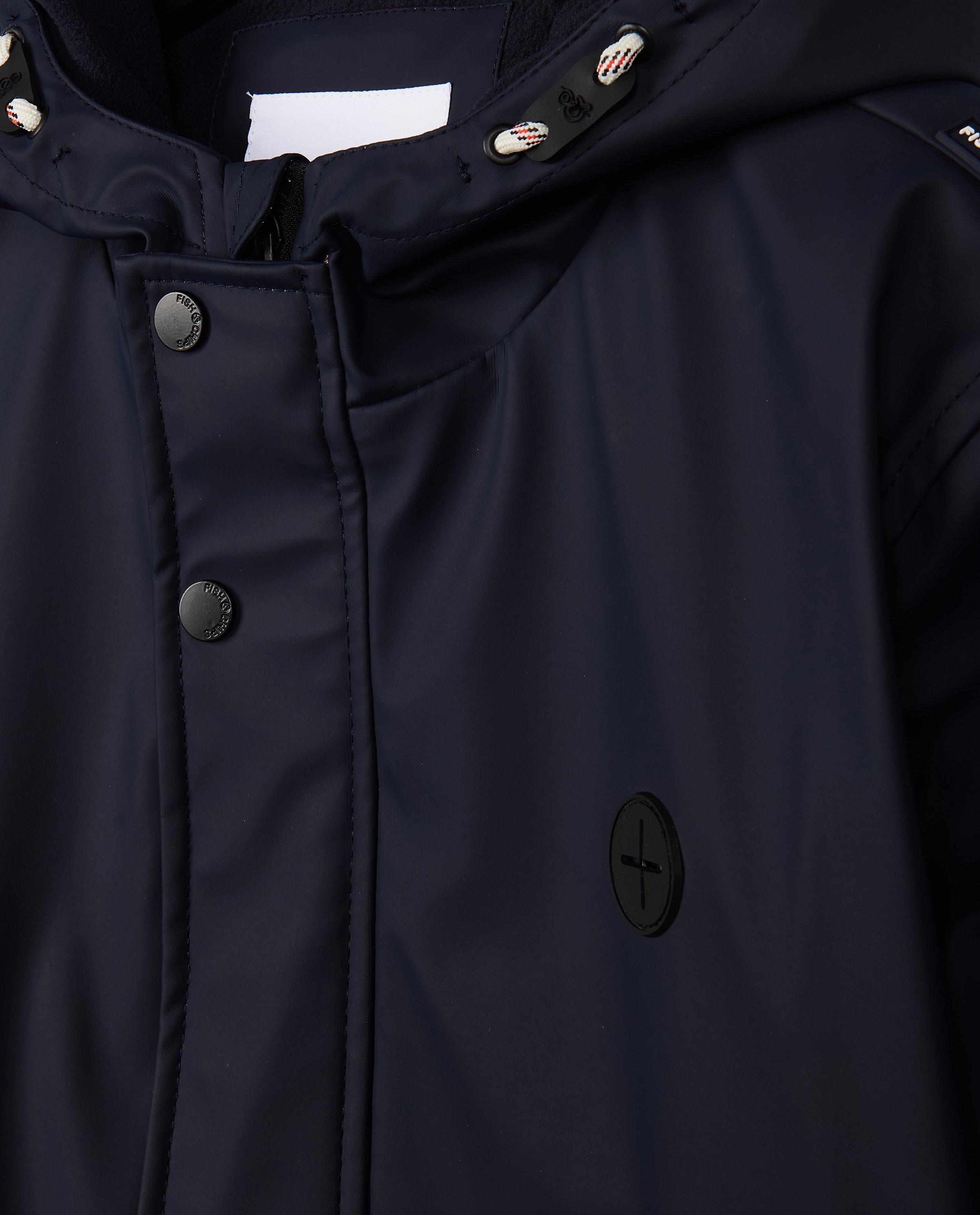 Trench-coats - Imperméable bleu foncé à capuchon, 7-14 ans
