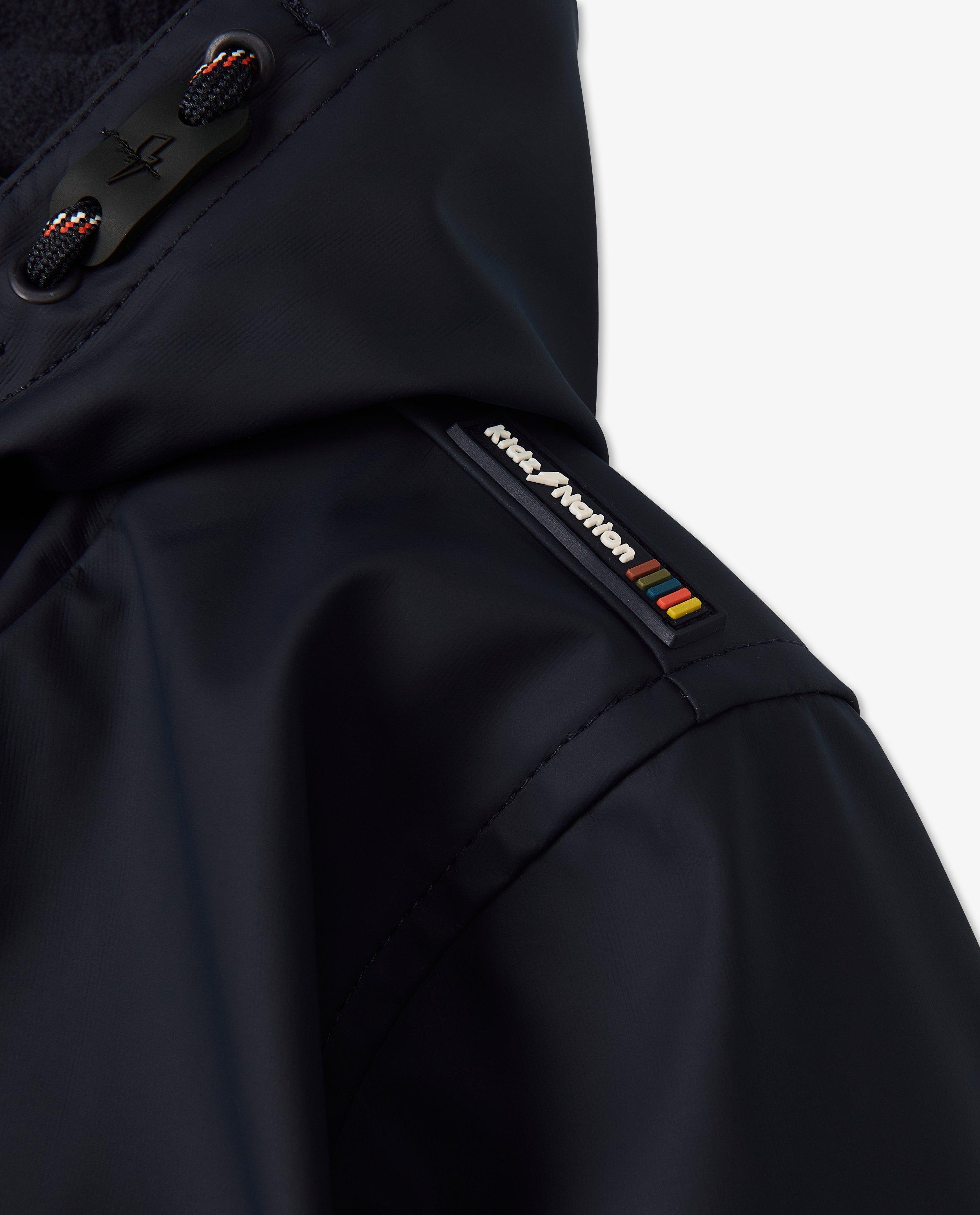 Trenchcoats - Donkerblauwe rubberjas, 2-7 jaar