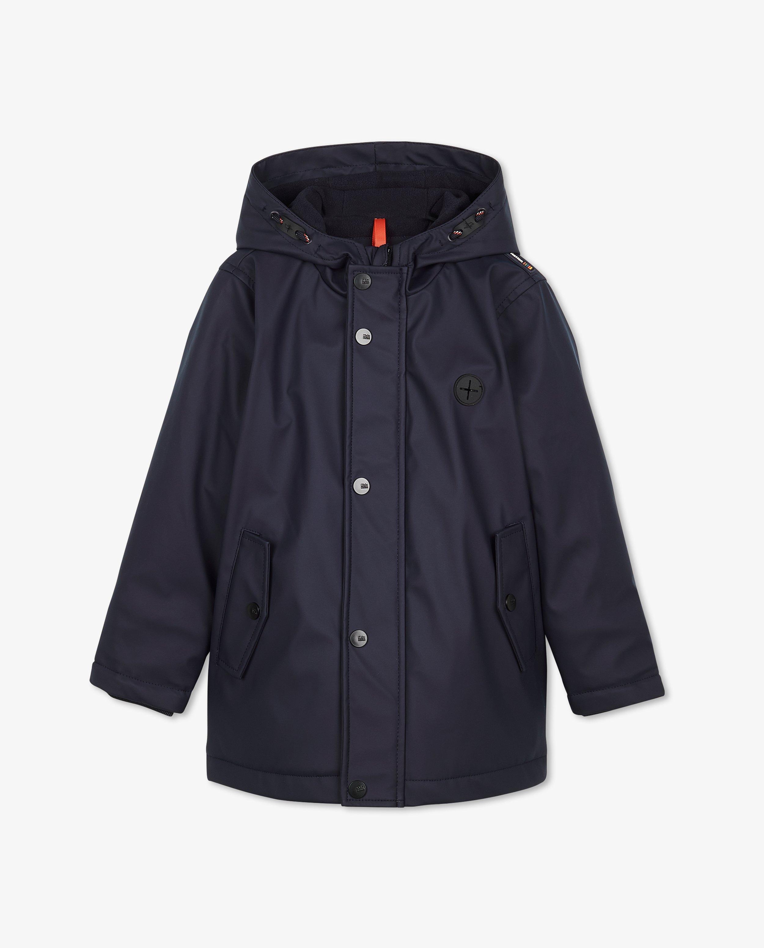 Trenchcoats - Donkerblauwe rubberjas, 2-7 jaar
