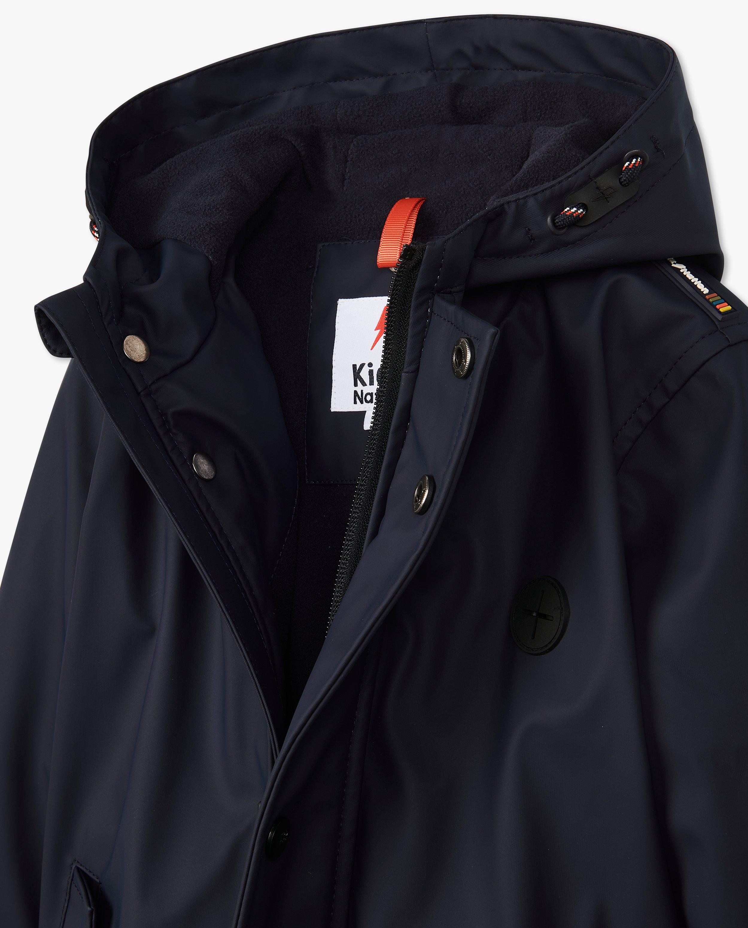 Trenchcoats - Donkerblauwe rubberjas, 2-7 jaar