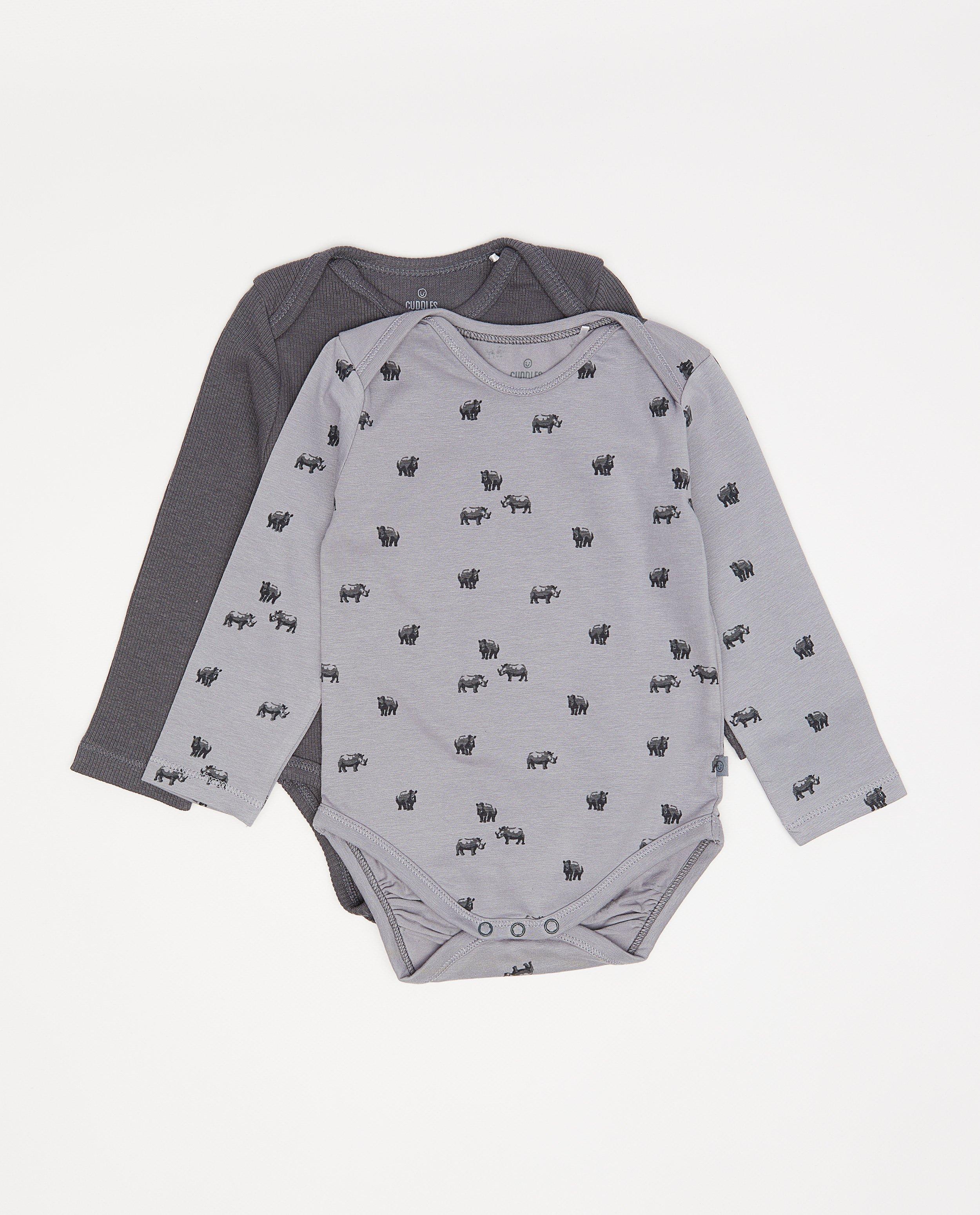 Set van 2 rompers - Product Detail - blauw - afbeelding nummer 1