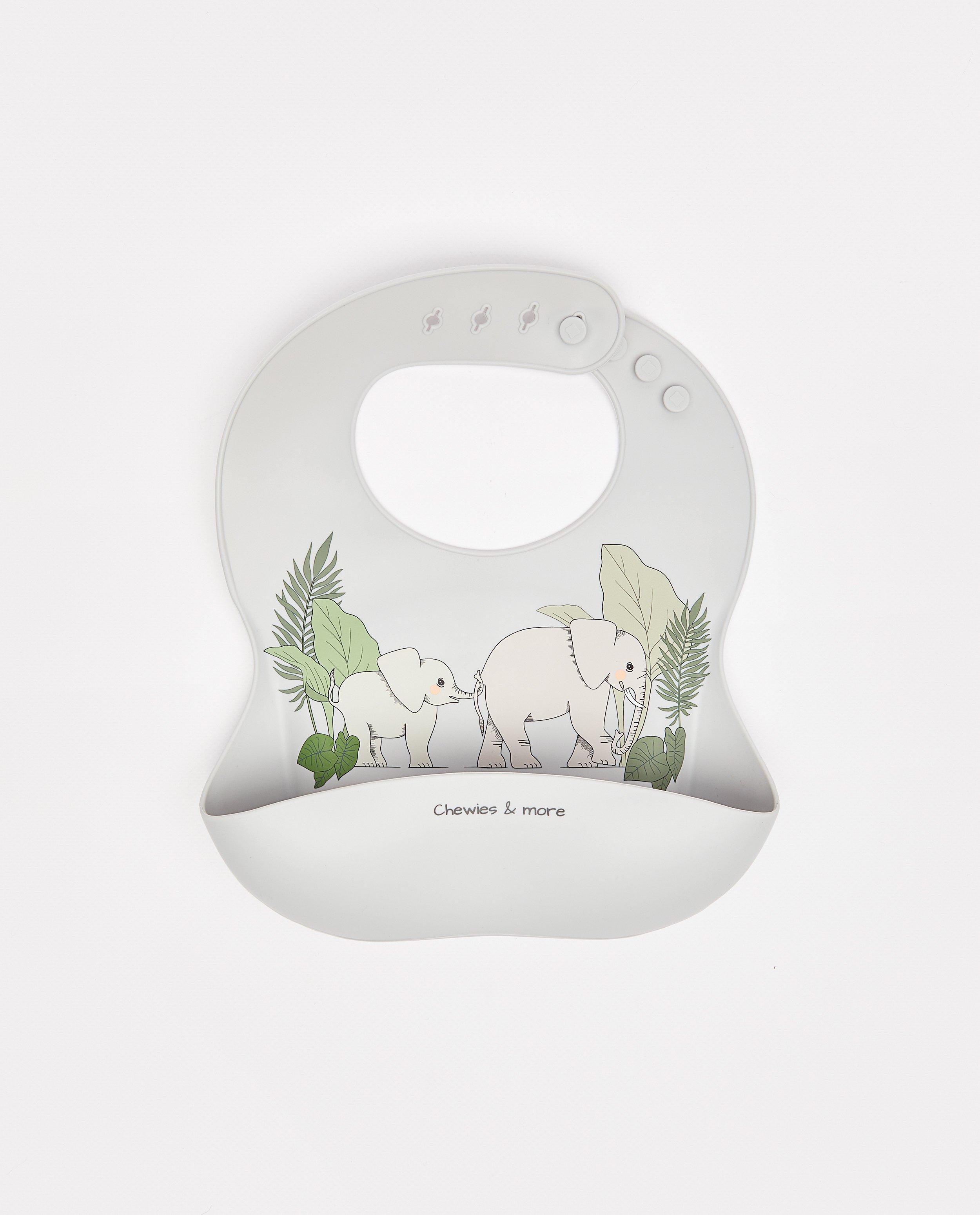 Bavoir ajustable en silicone - null - Chewies&more