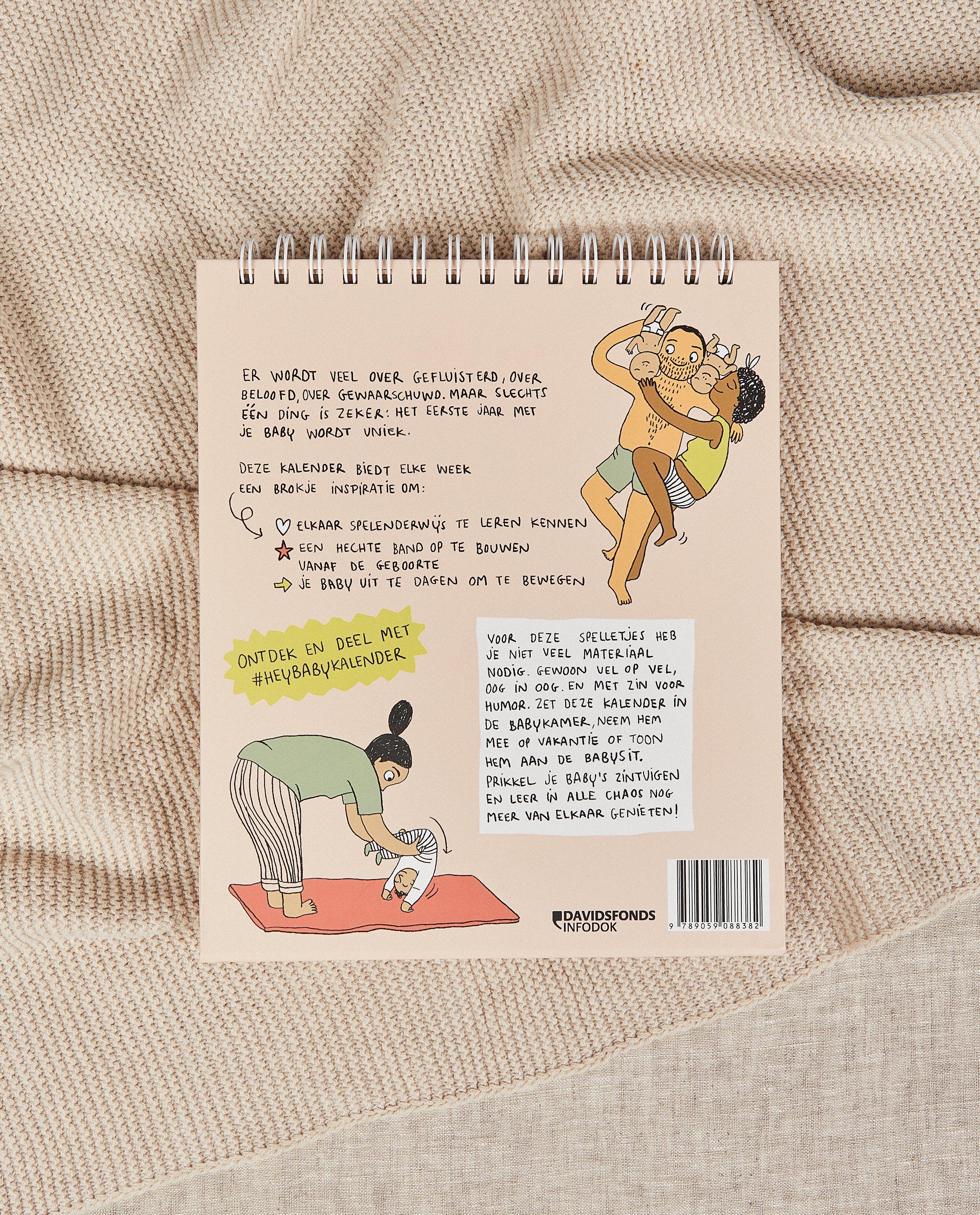 Cadeaux - Calendrier annuel « Hey Baby » Eva Mouton