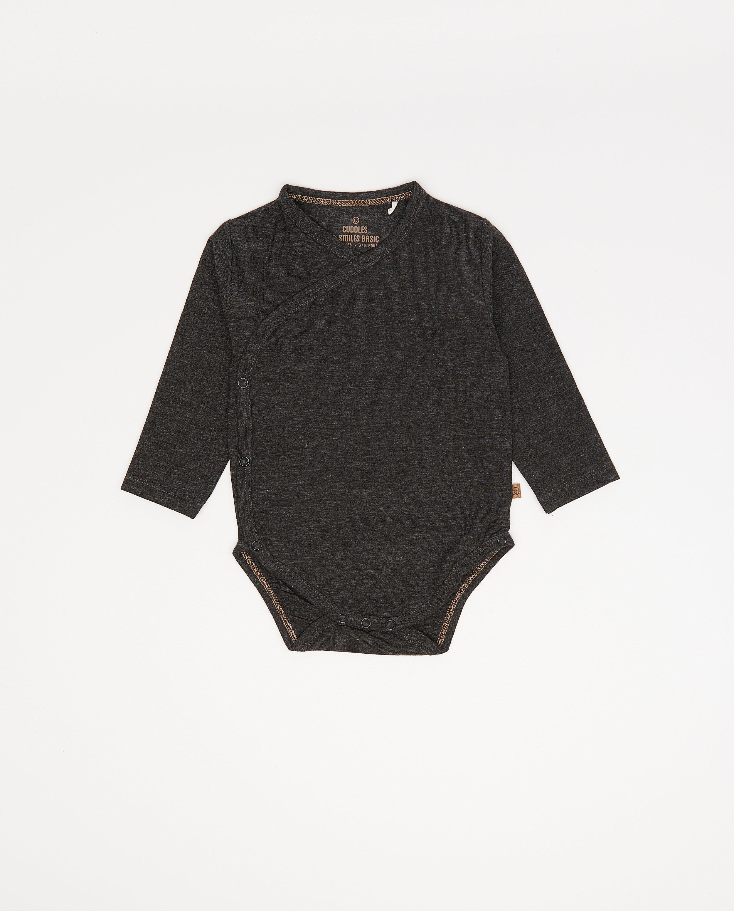 Set van 2 rompers met overslag - Product Detail - bruin - afbeelding nummer 2