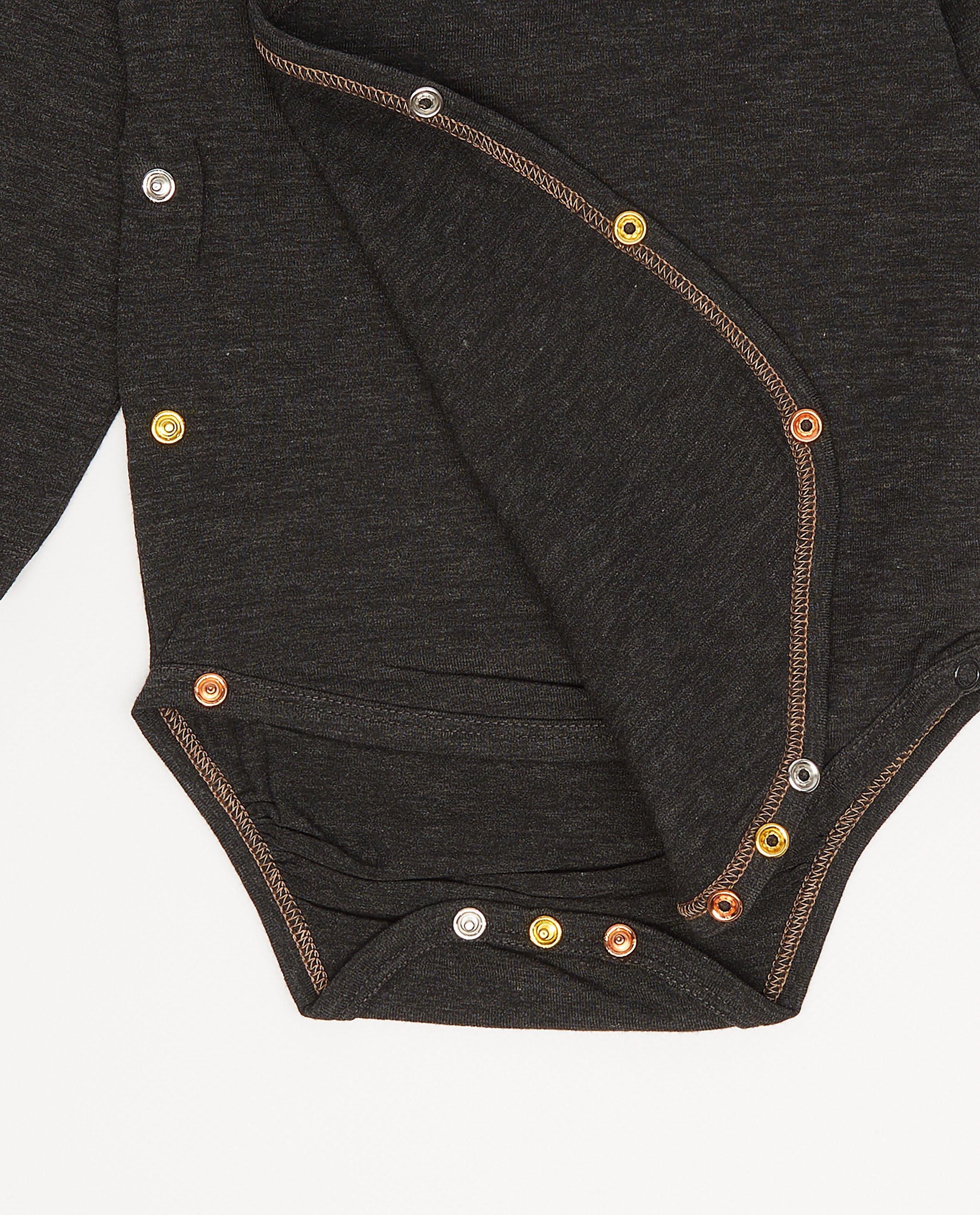 Set van 2 rompers met overslag - Product Detail - bruin - afbeelding nummer 3