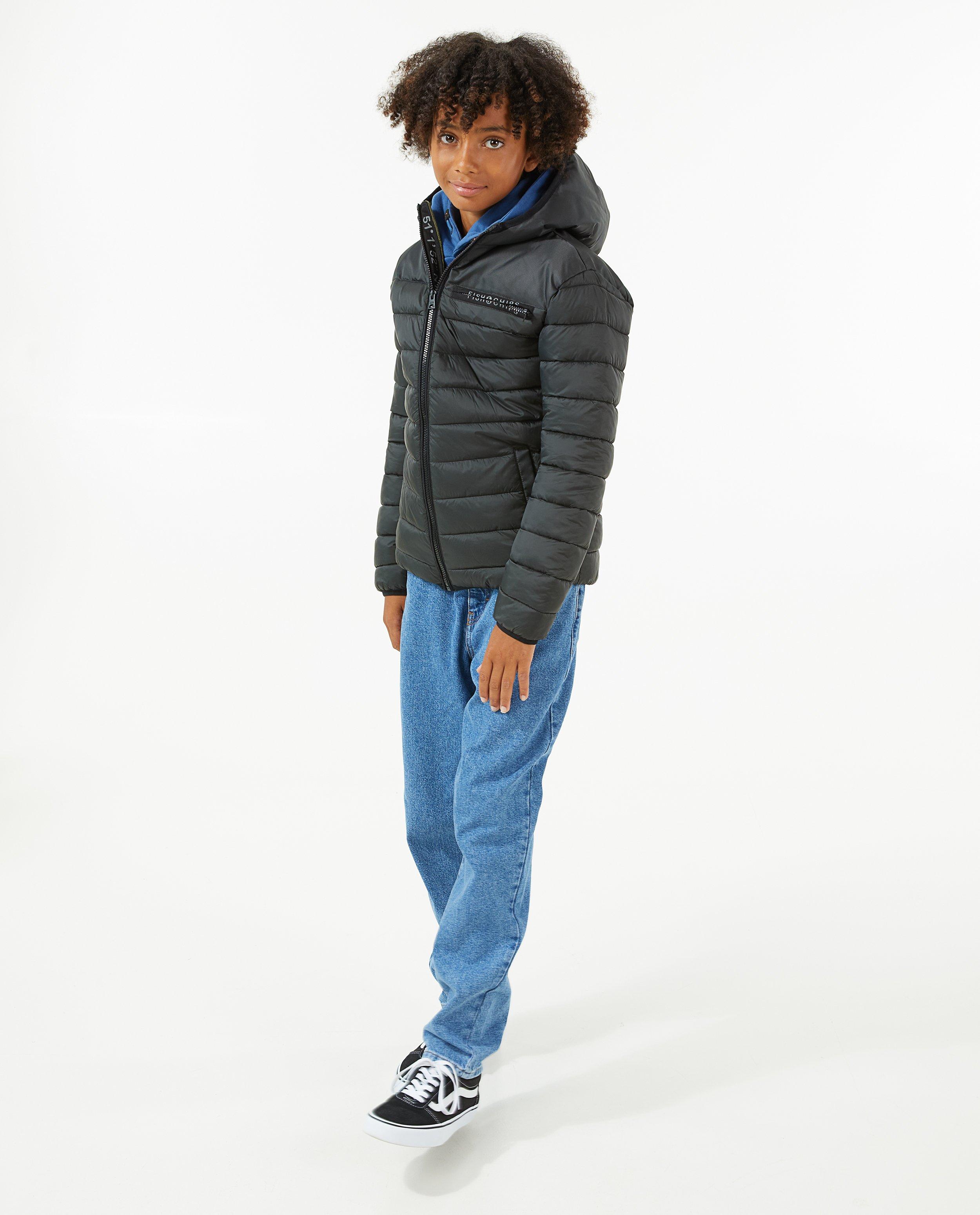 Sportieve jas met contrast - Product Detail - zwart - afbeelding nummer 1