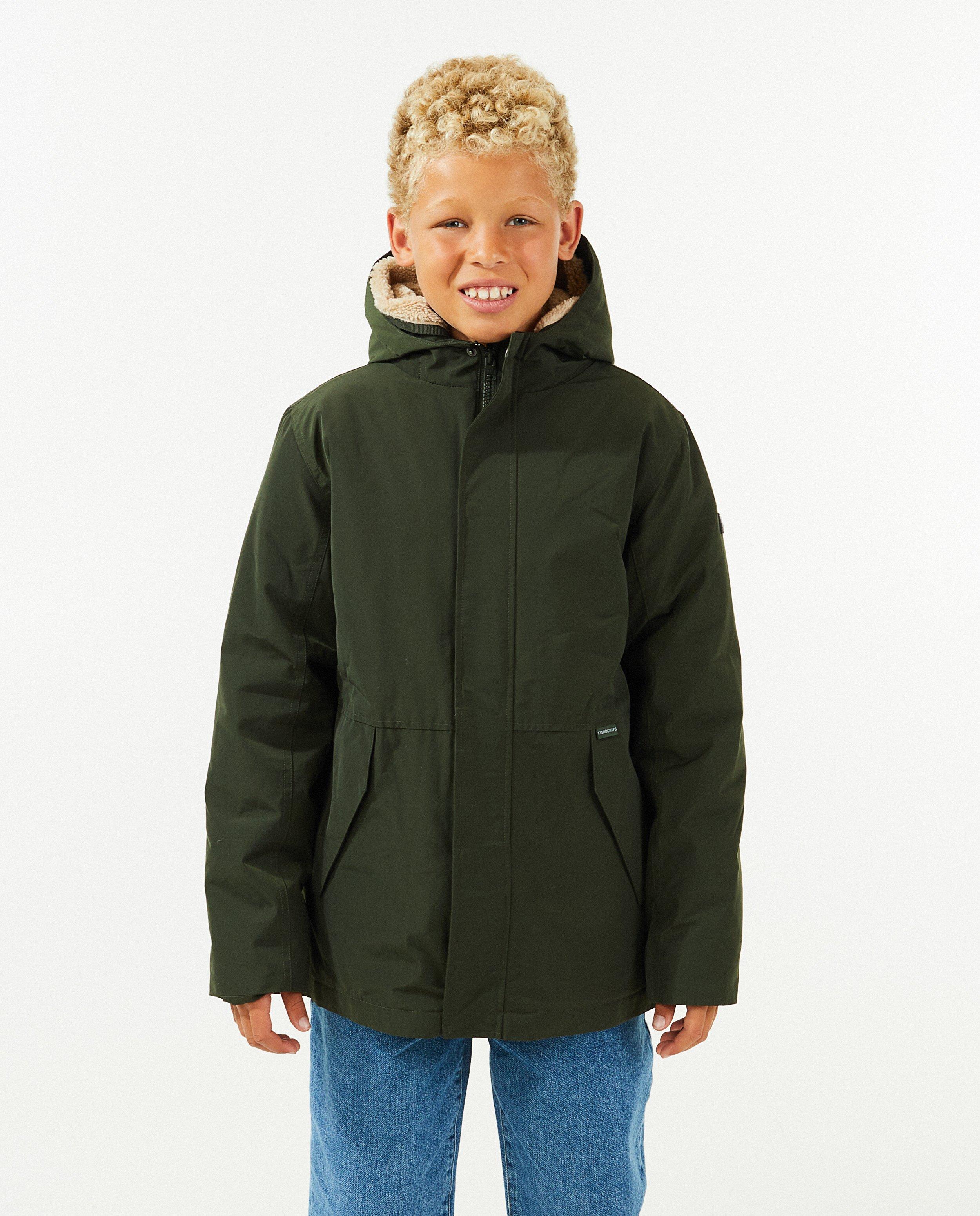 Manteau vert 2 en 1 7 14 ans Fish Chips JBC Belgique Belgique