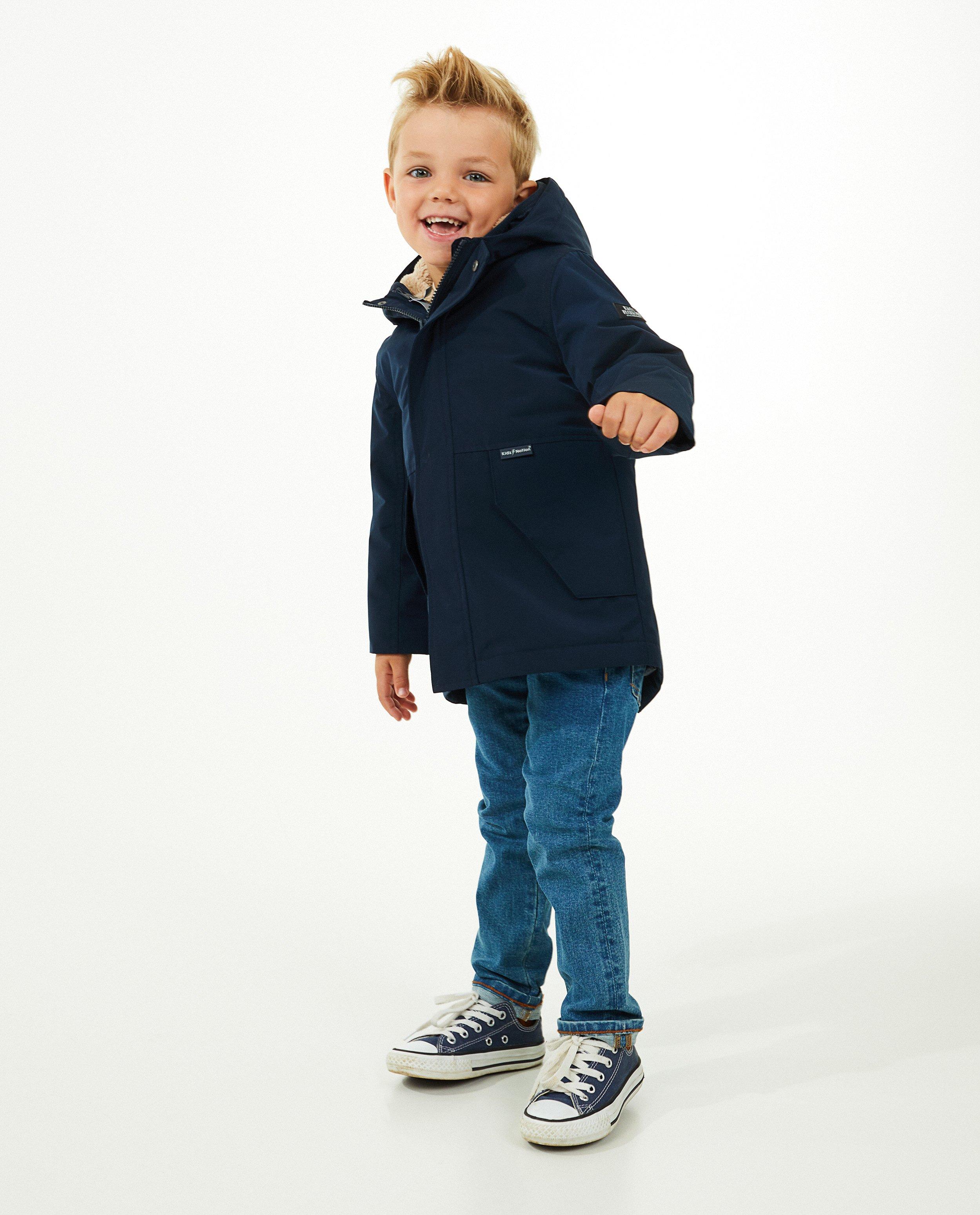 Parka's - 2-in-1 jas in blauw, 2-7 jaar