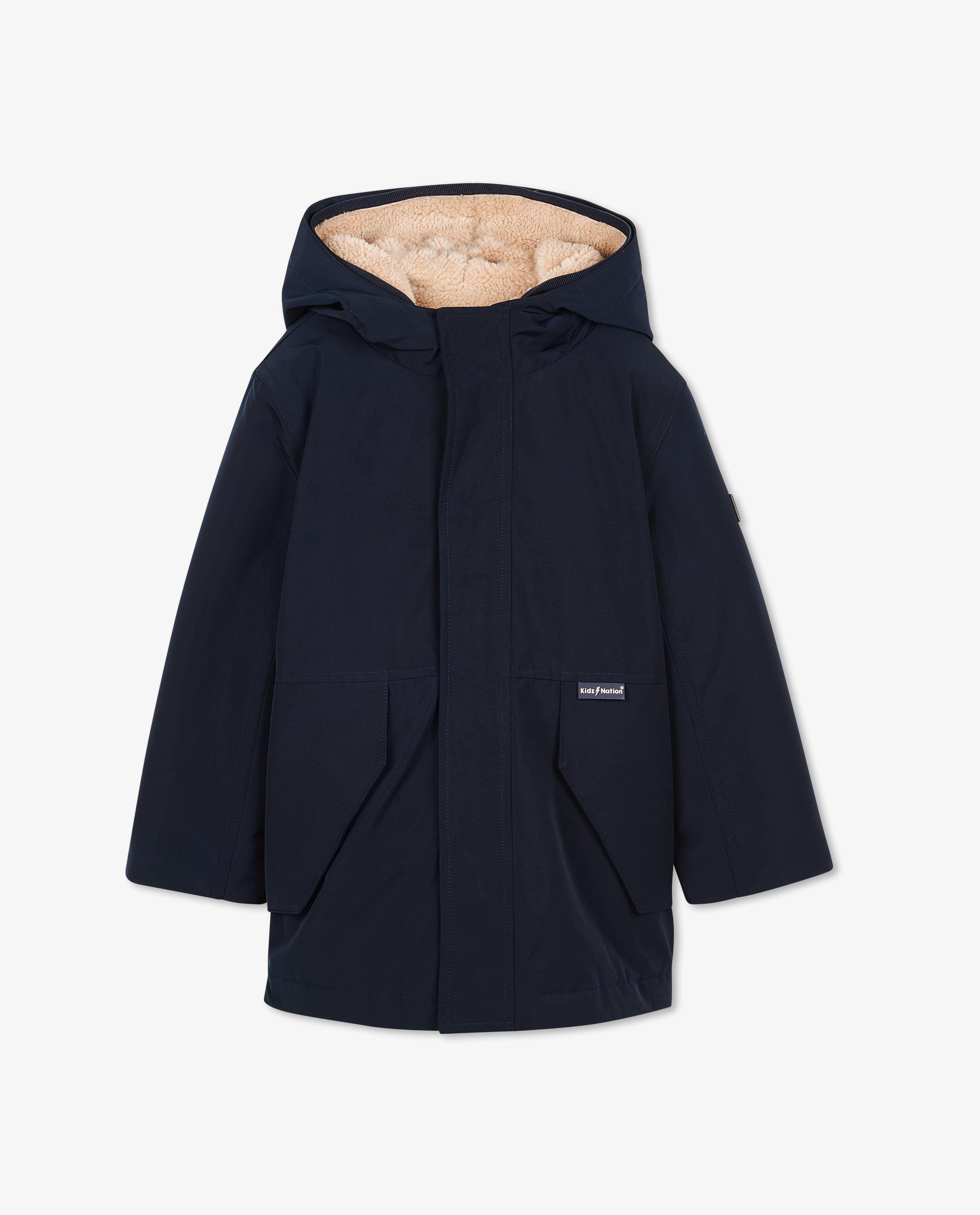Parka's - 2-in-1 jas in blauw, 2-7 jaar