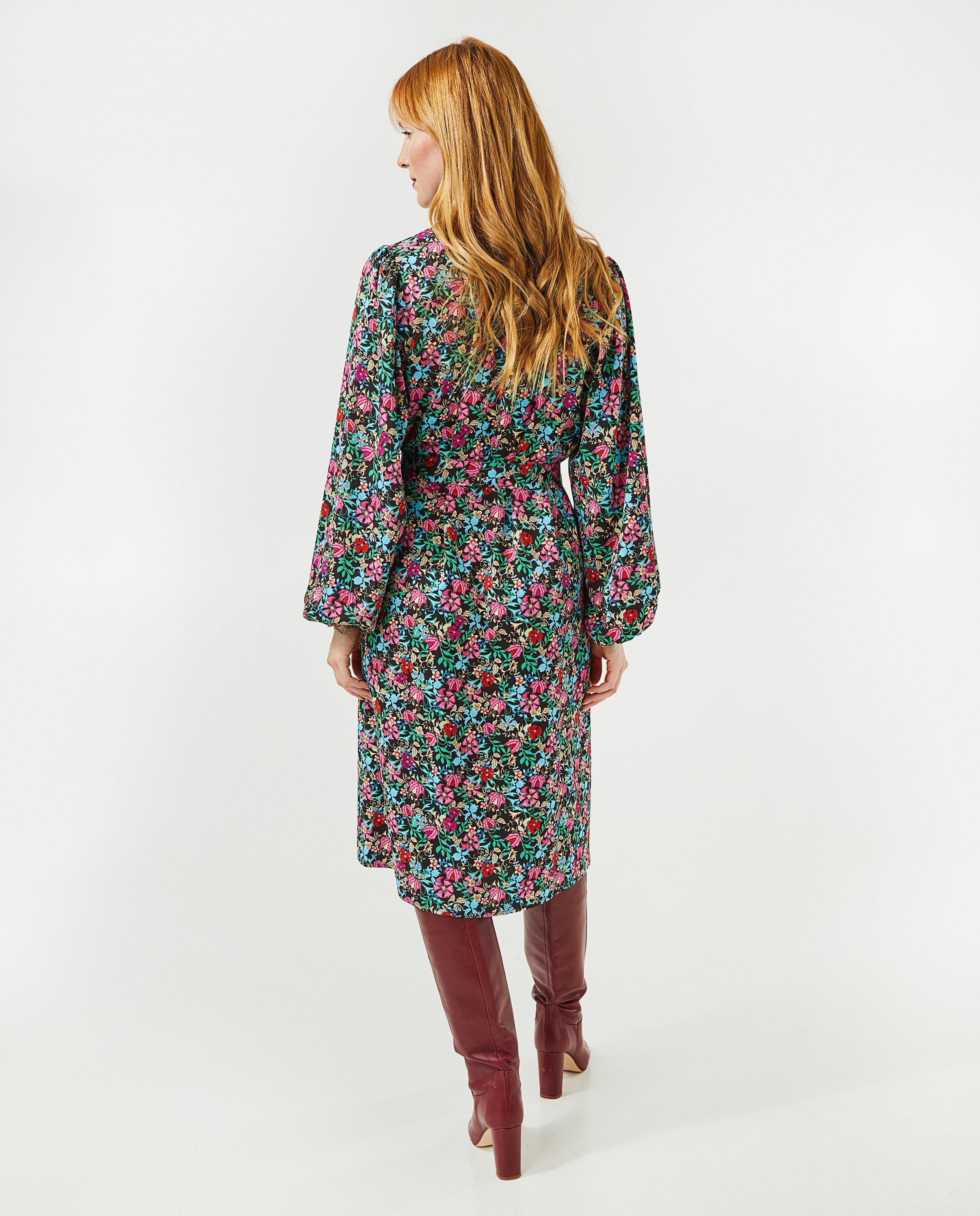 Kleedjes - Jurk met bloemenprint