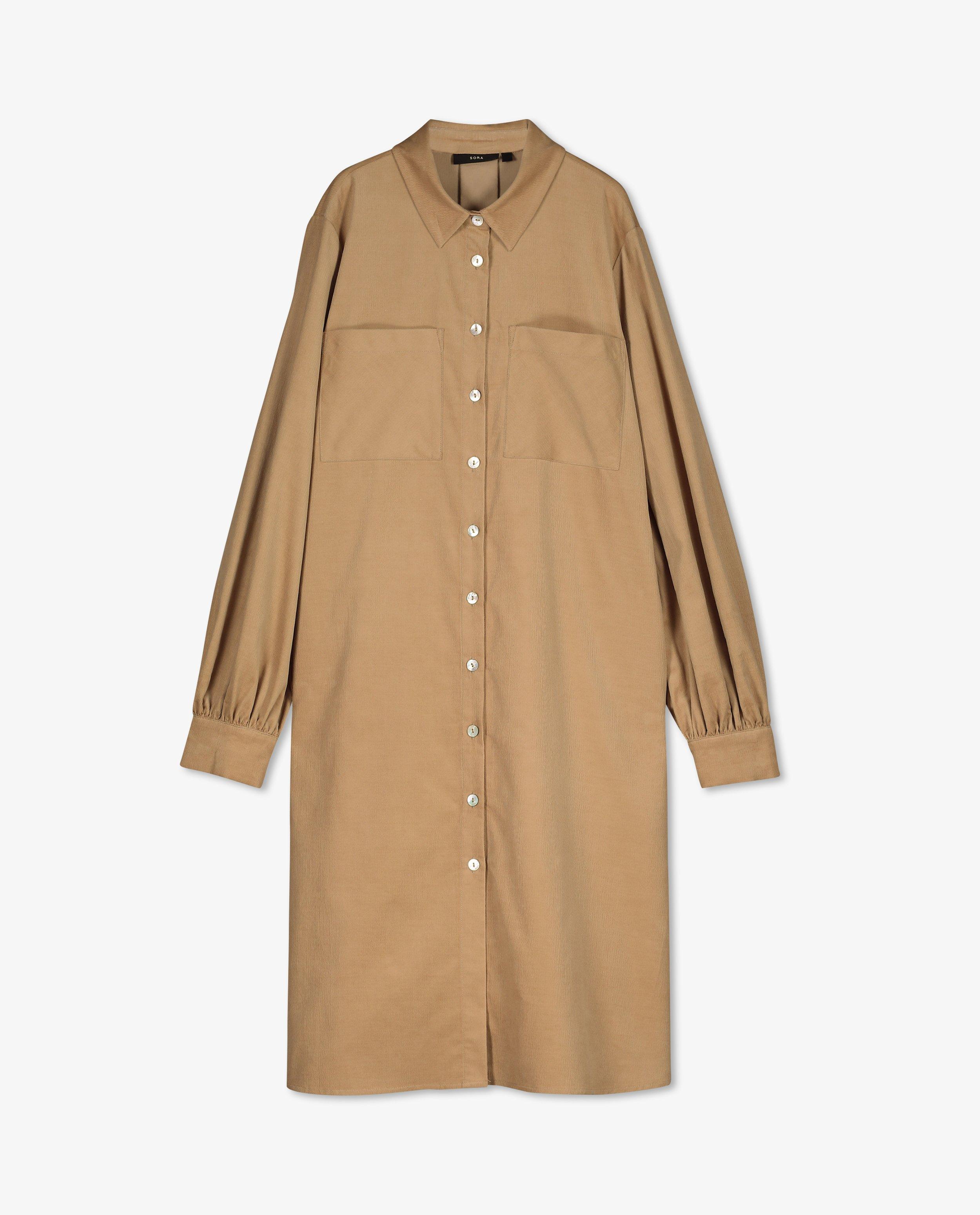 Robes - Robe chemisier rose