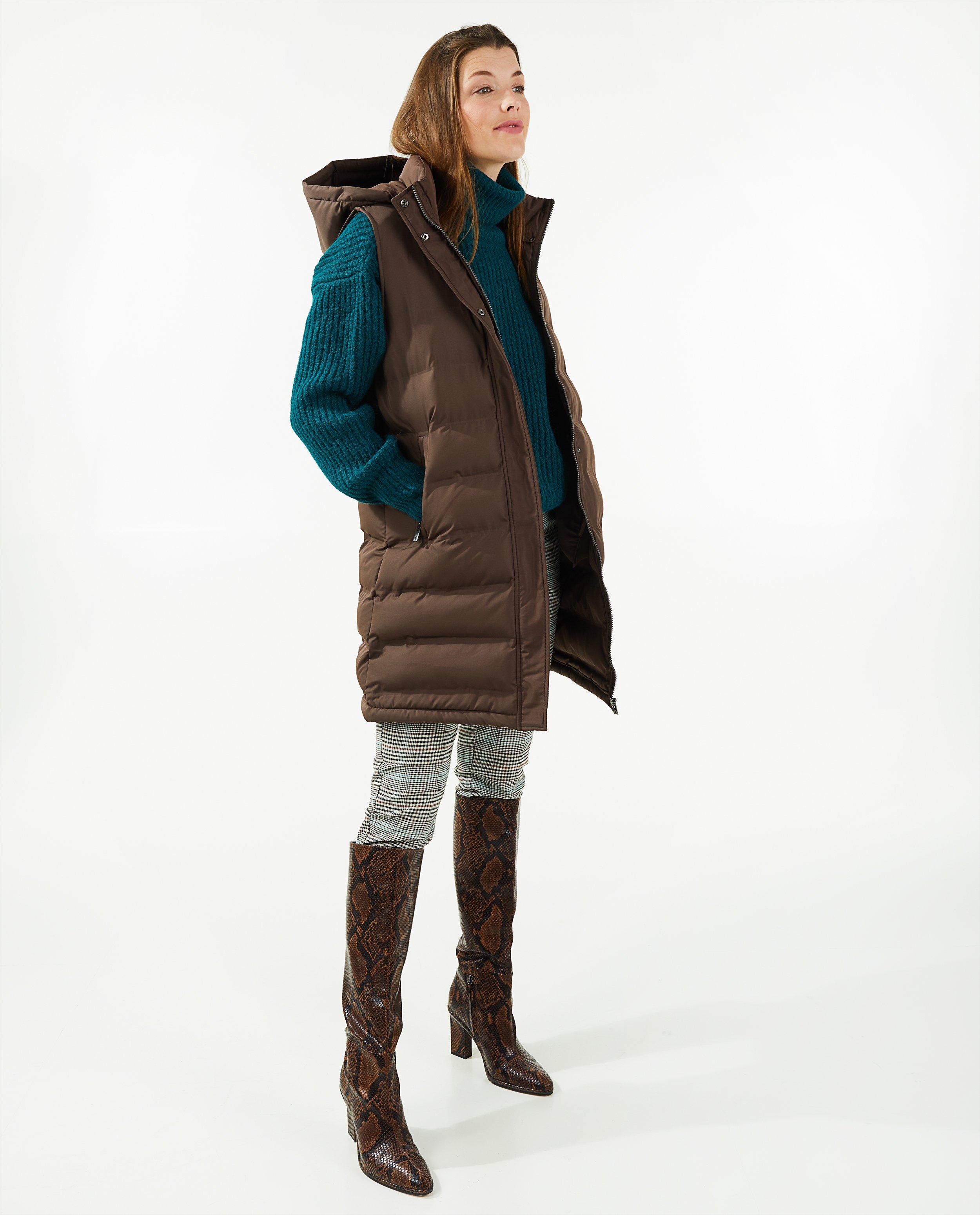 Beige jas zonder mouwen - null - Sora