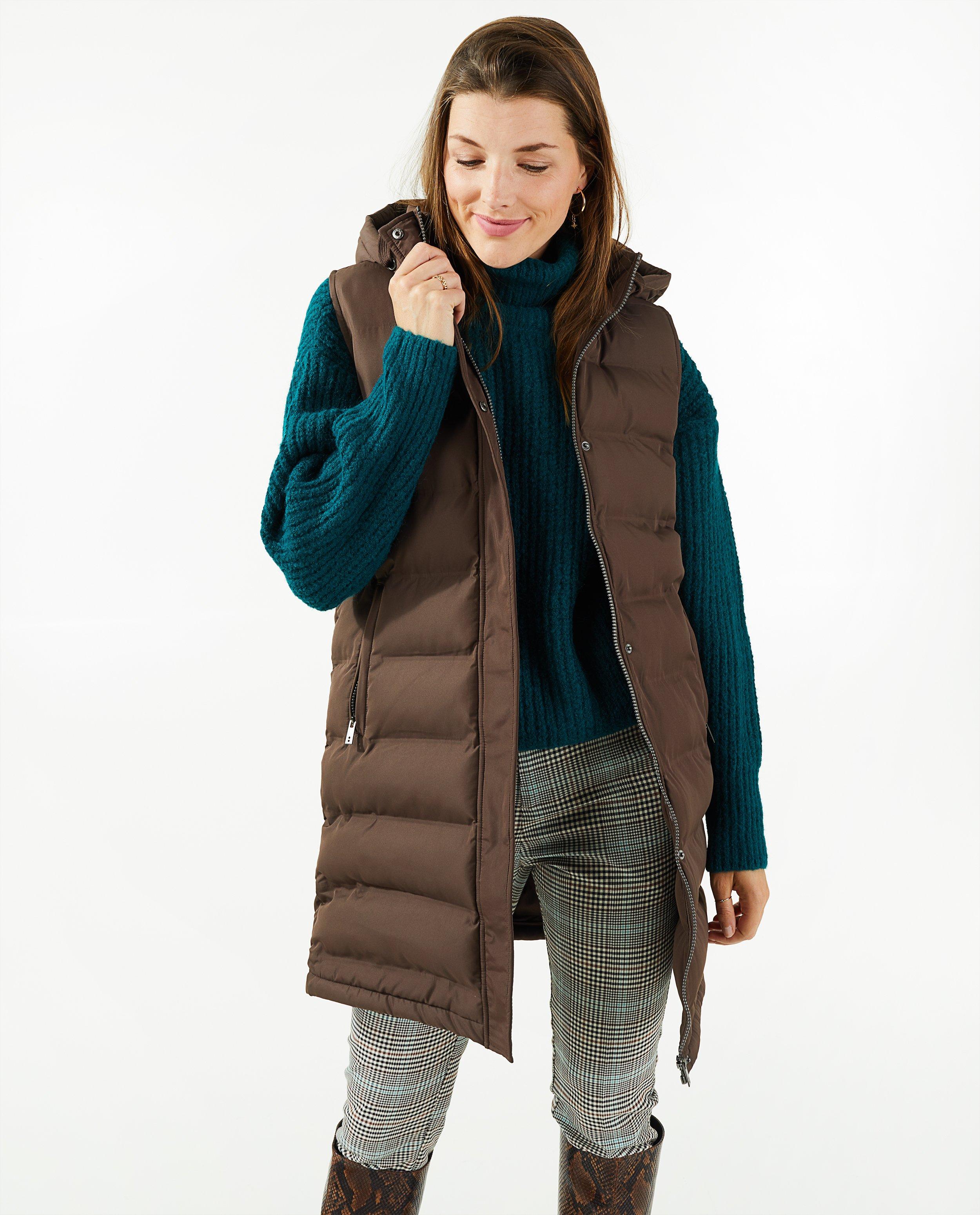Doudounes - Veste brune sans manches