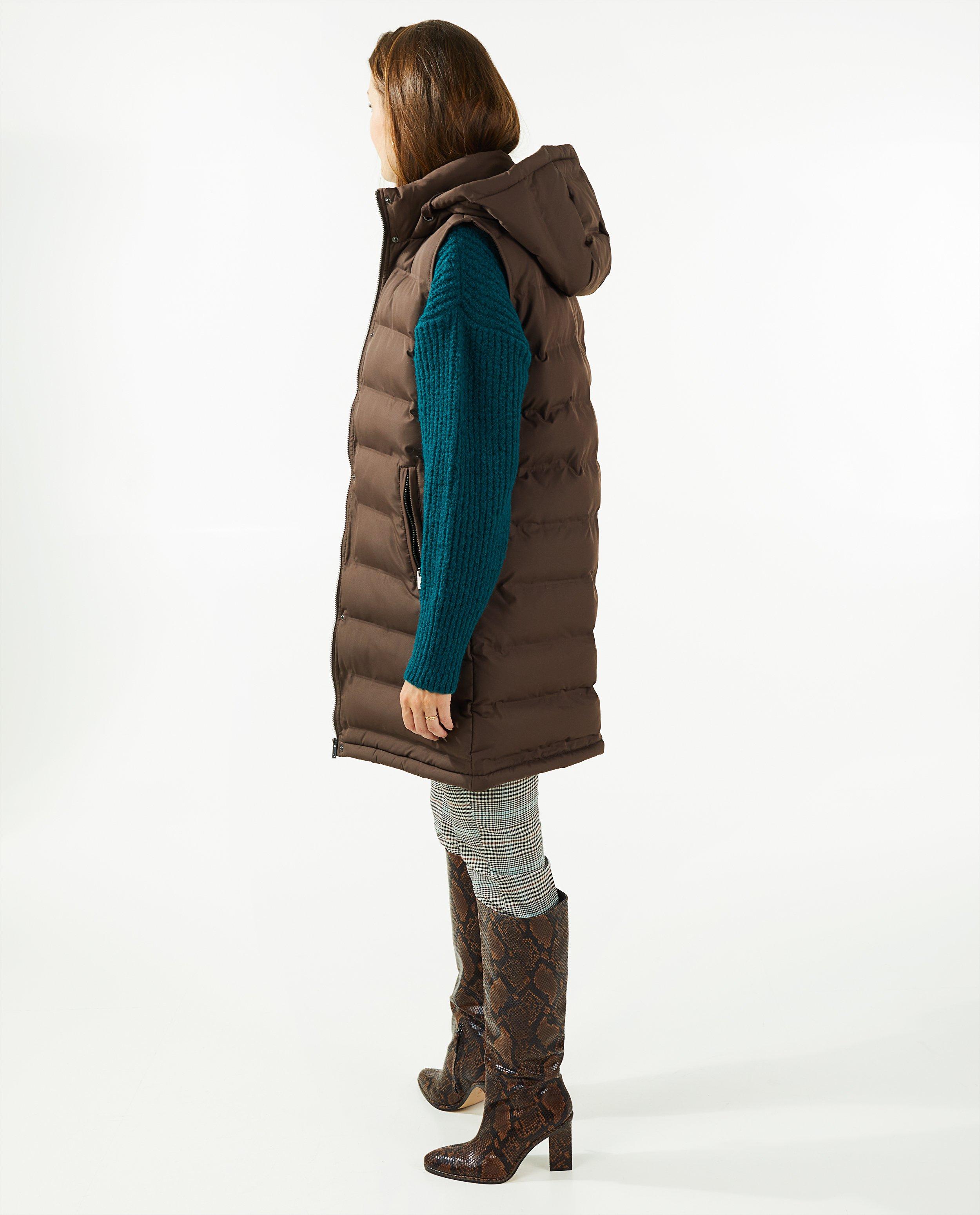 Doudounes - Veste brune sans manches