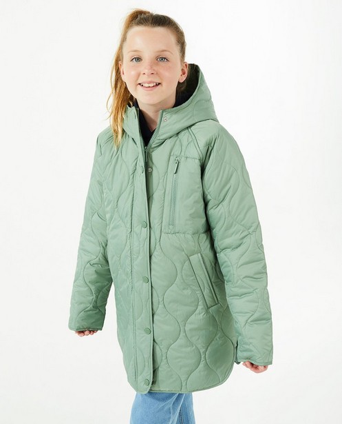 Parka's - Groene quilted jas
