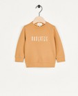 Sweat beige à inscription (NL) - null - Cuddles and Smiles