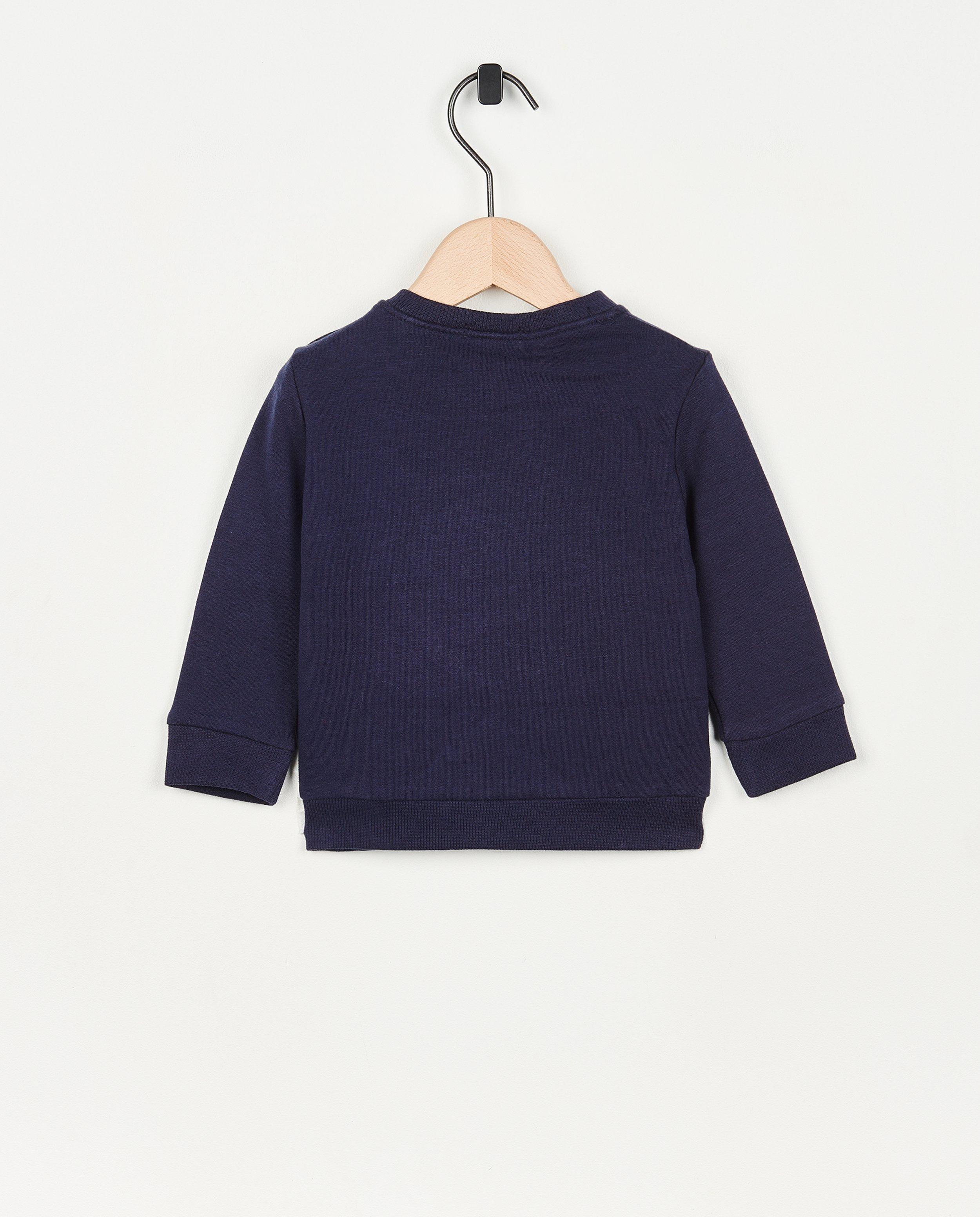 Sweats - Sweat brun avec une inscription (FR)