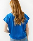 T-shirts - Blauw T-shirt met relaxed fit