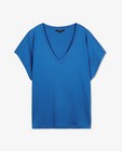 T-shirts - Blauw T-shirt met relaxed fit