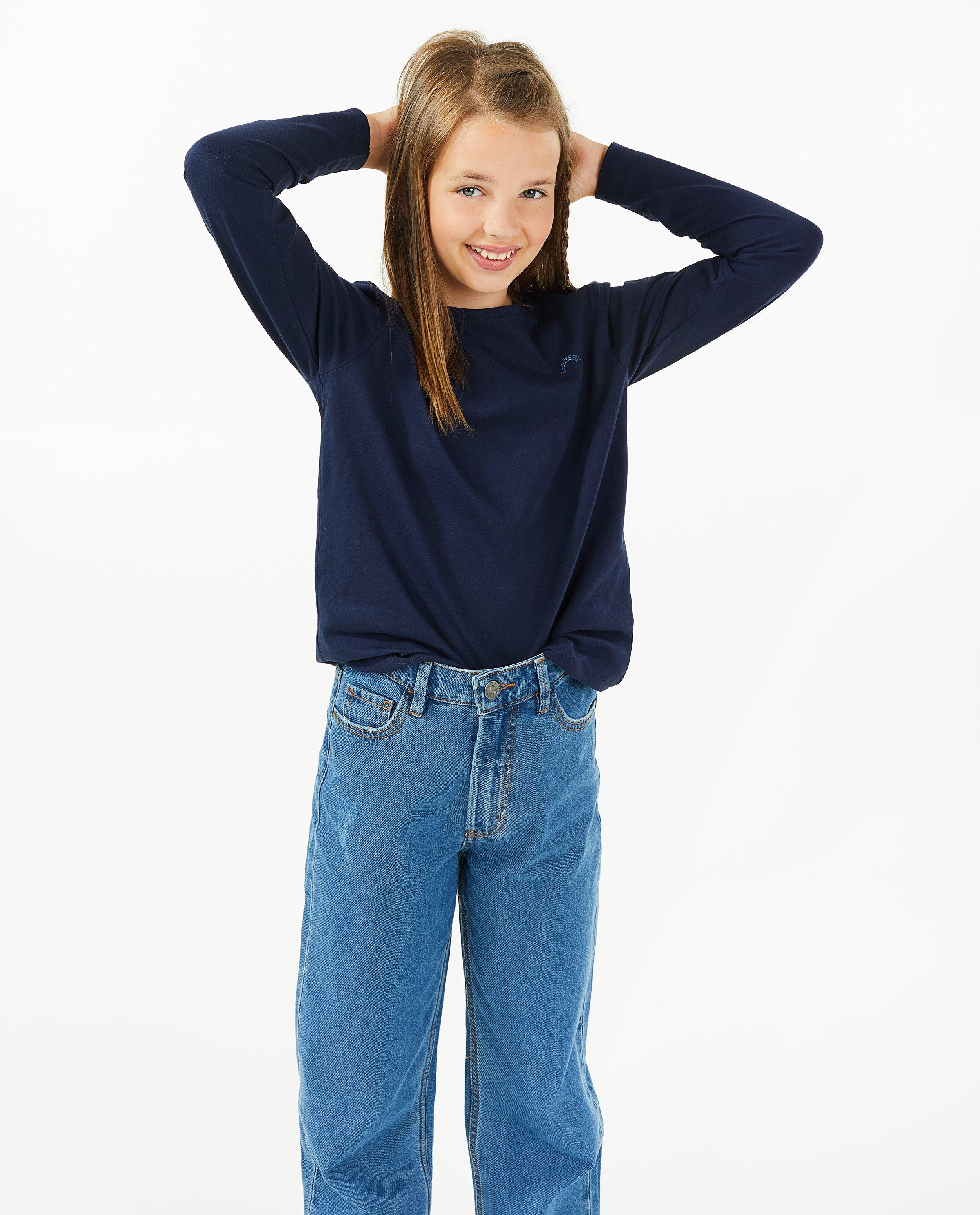 T-shirts - Zwarte longsleeve