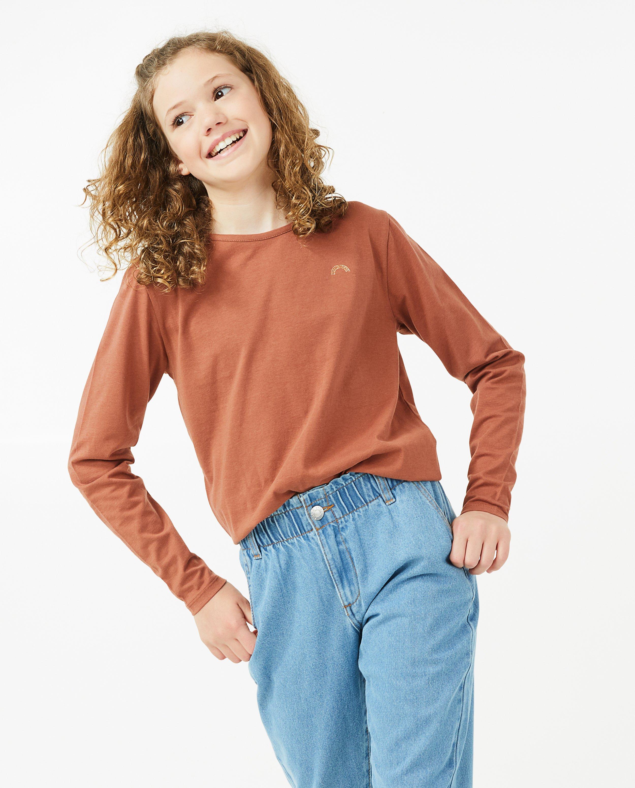 T-shirts - Zwarte longsleeve